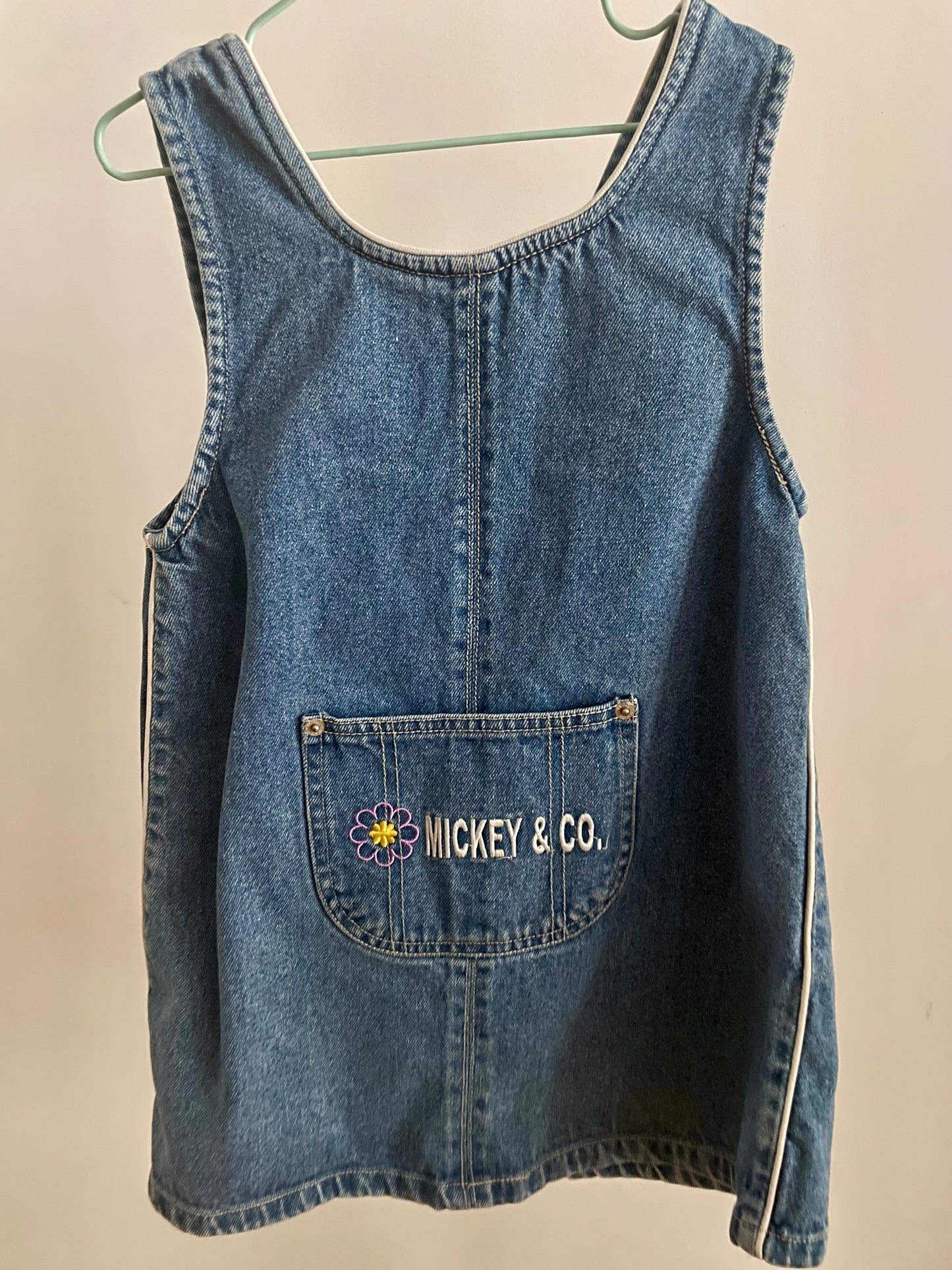 Mickey & Minnie Denim Vintage Romper Dress