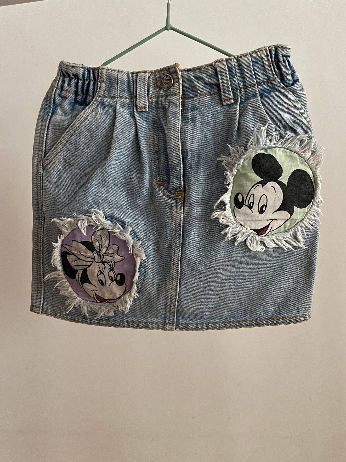 Mickey & Minnie Americanwear denim skirt