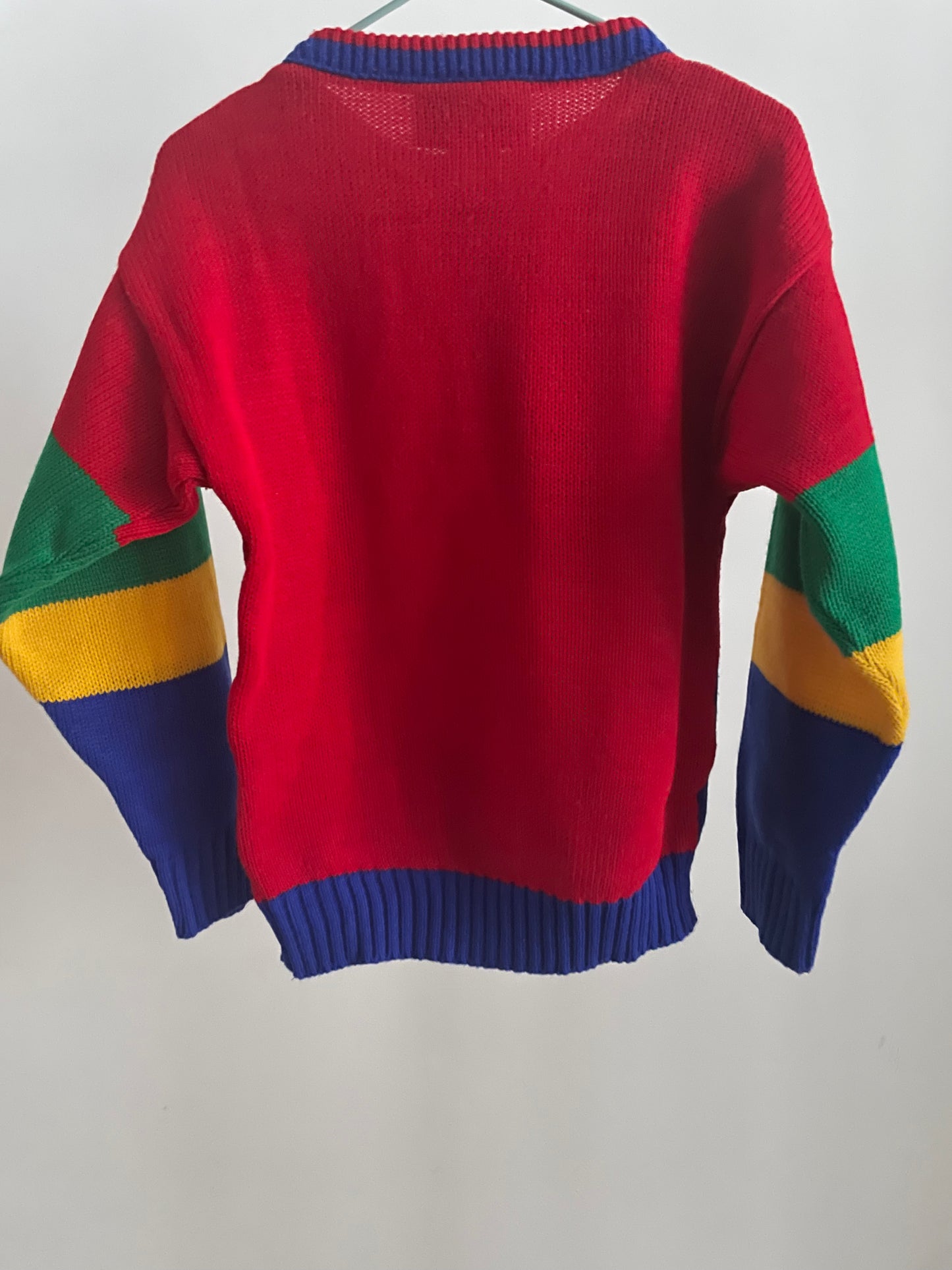 Mickey Disney Colorblock Vintage Sweater
