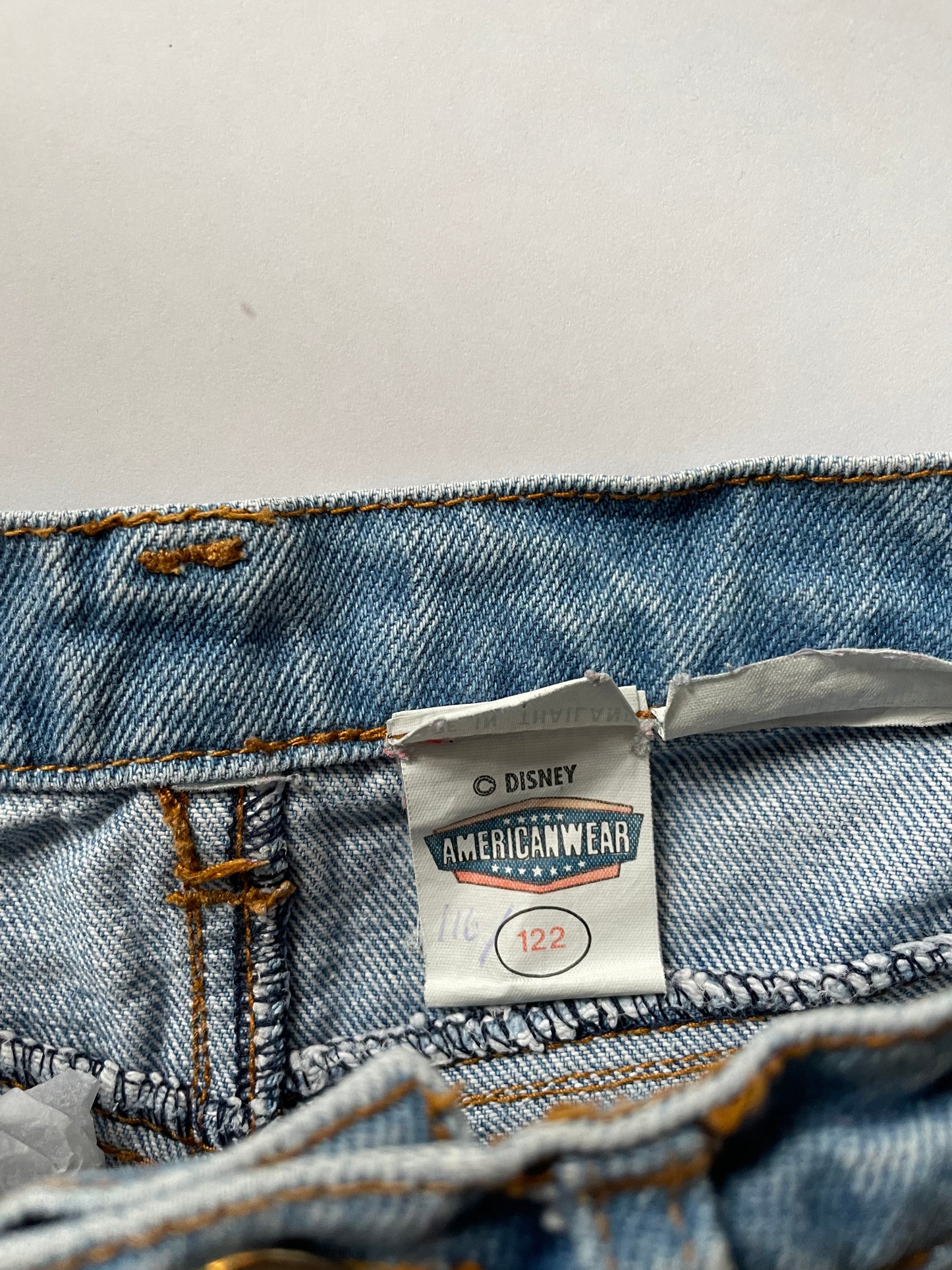Americanwear Mickey distressed denim trousers