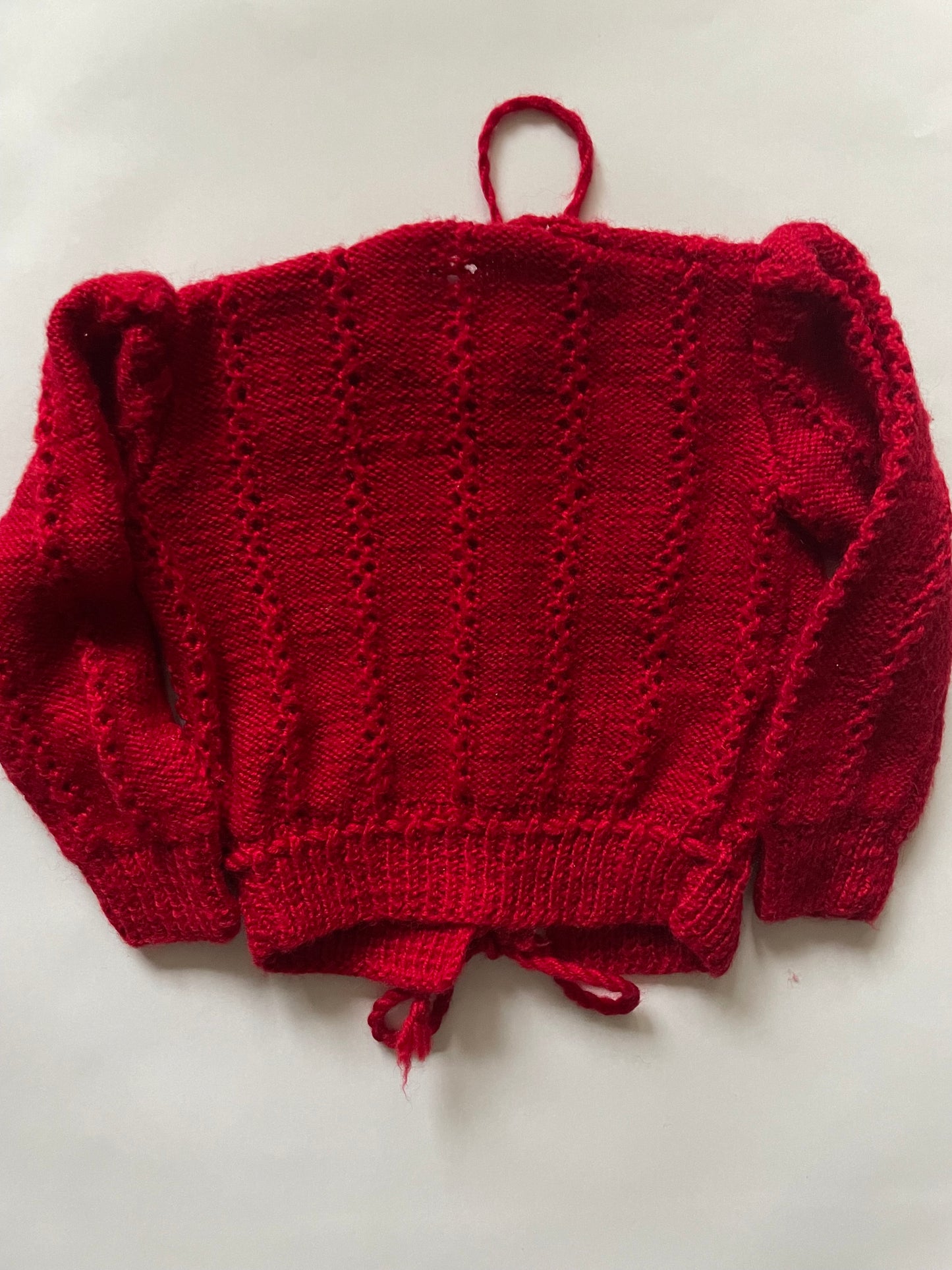 Handmade vintage cardigan with embroidery