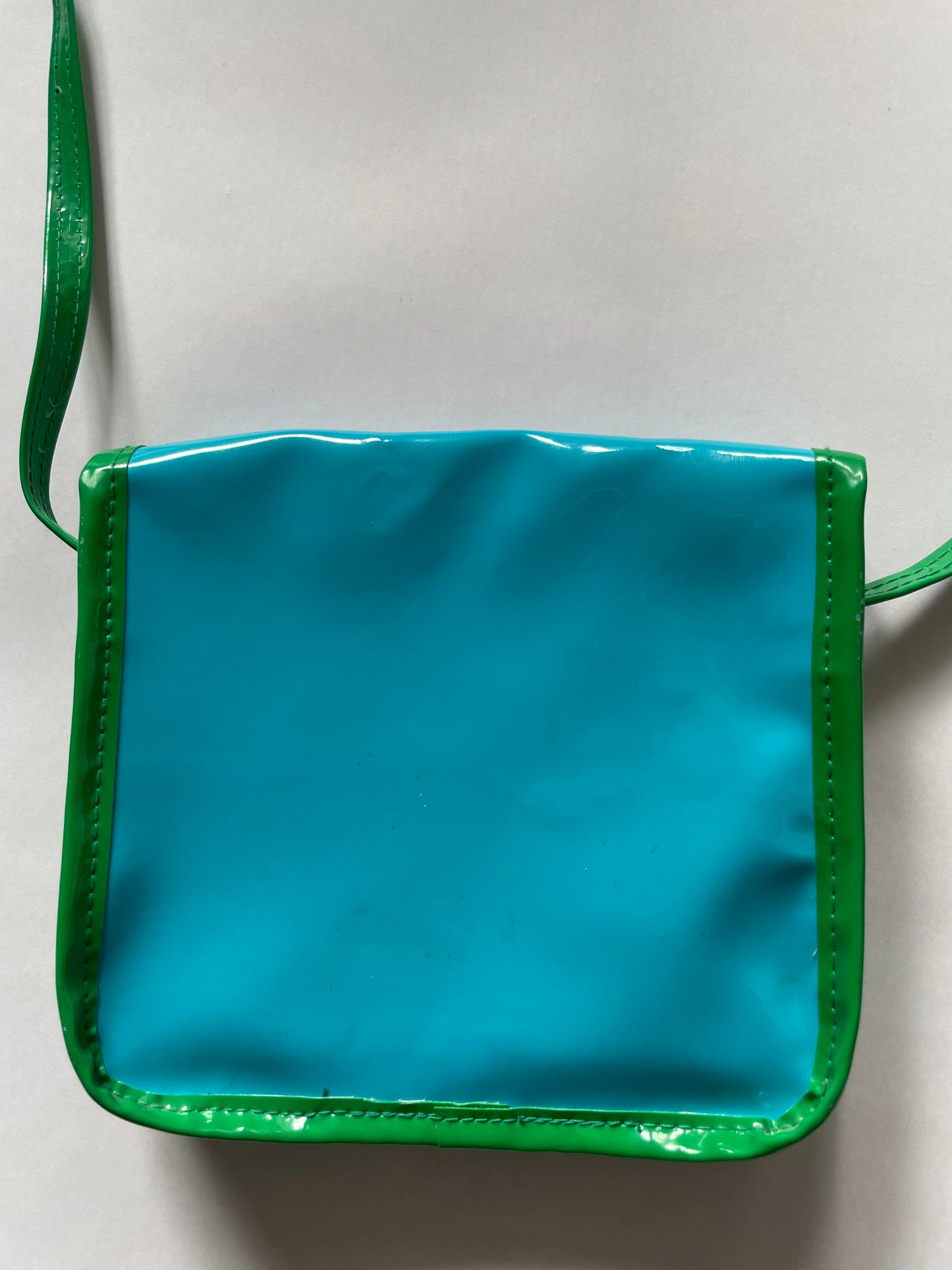 Mickey & Minnie vintage Vinyl Bag green
