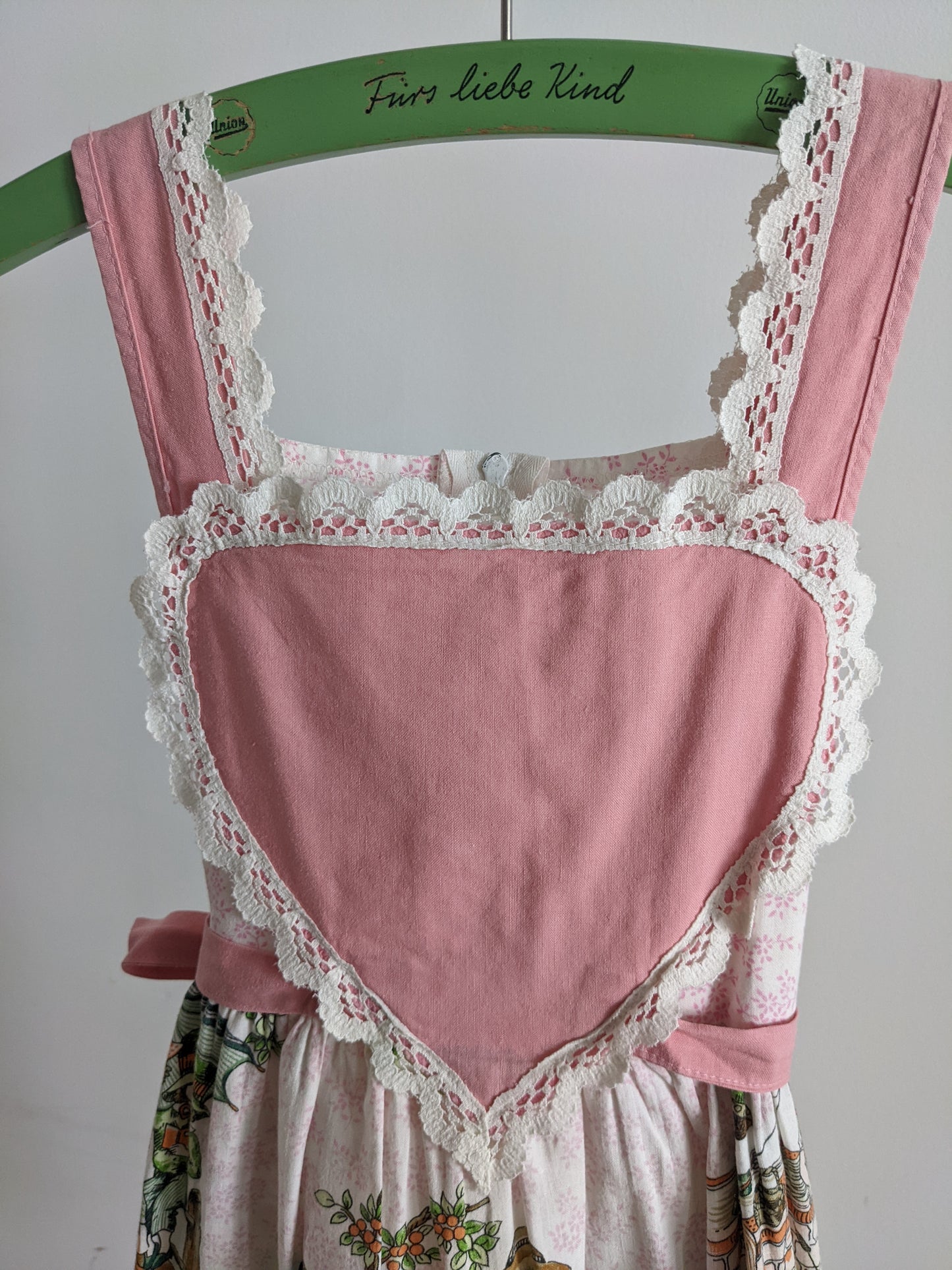 Holly Hobbie style heart shaped sundress 116