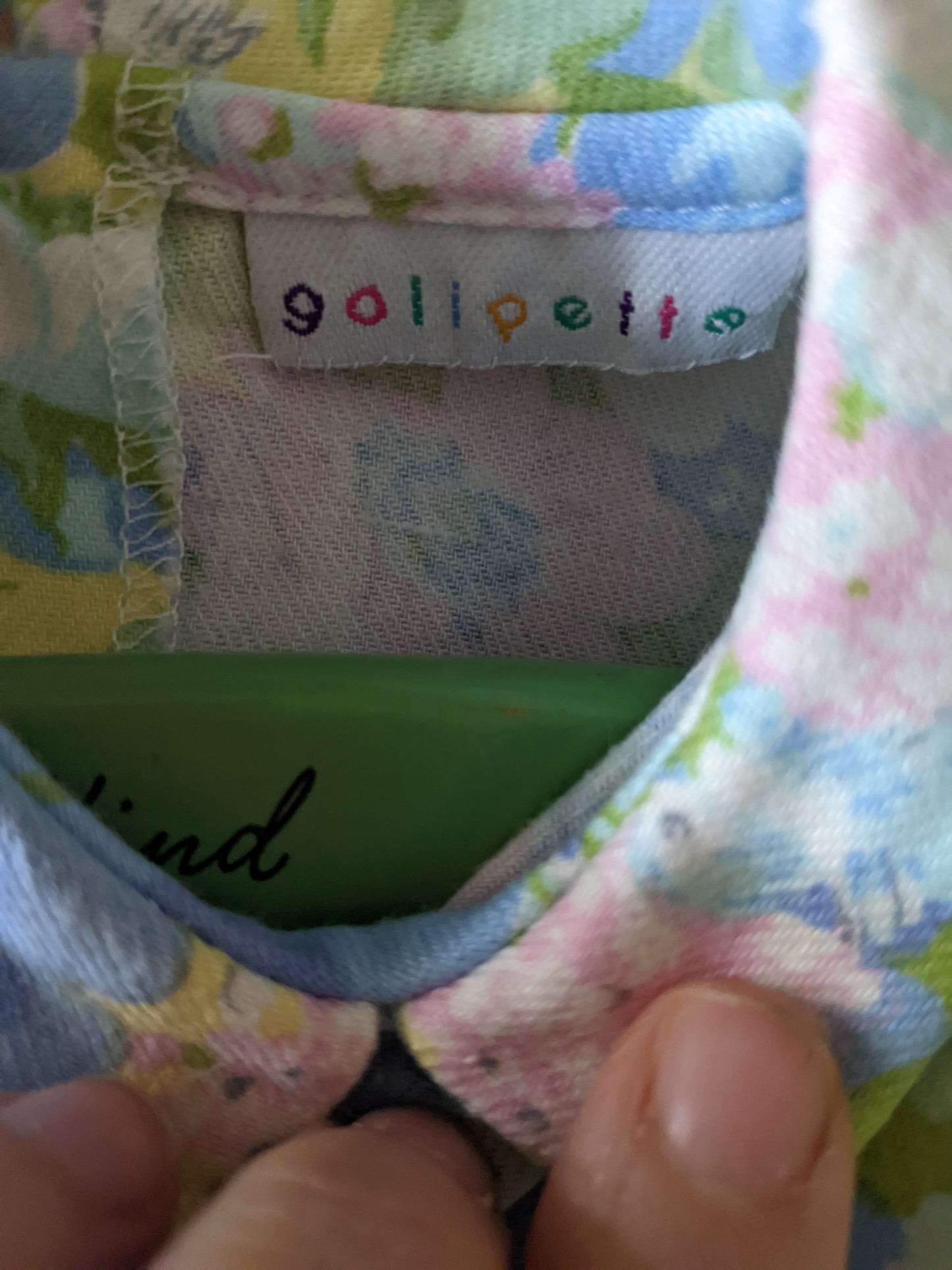 Hide and seek pastel baby dress