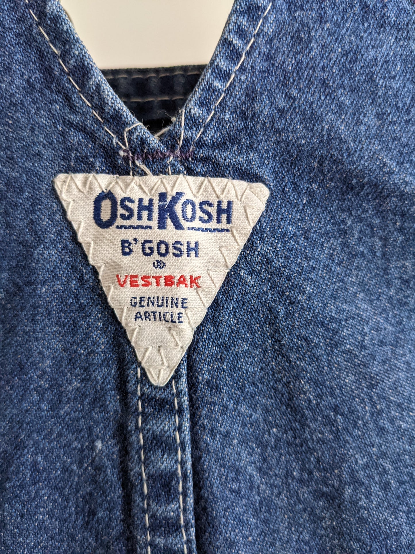 OshKosh b'Gosh denim short overall 92 USA
