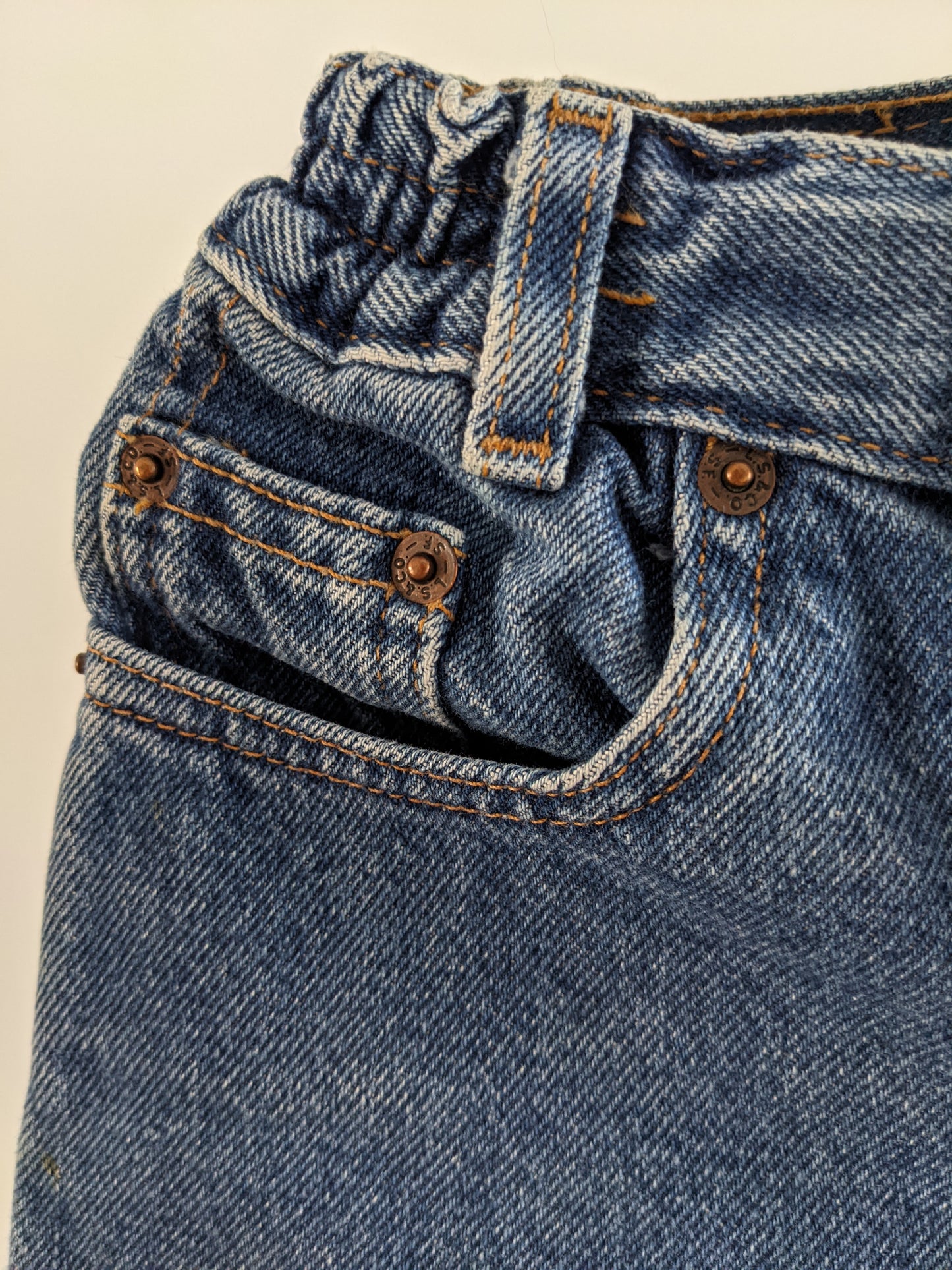 2000 Levi's 566 Denim Jeans Medium wash 92