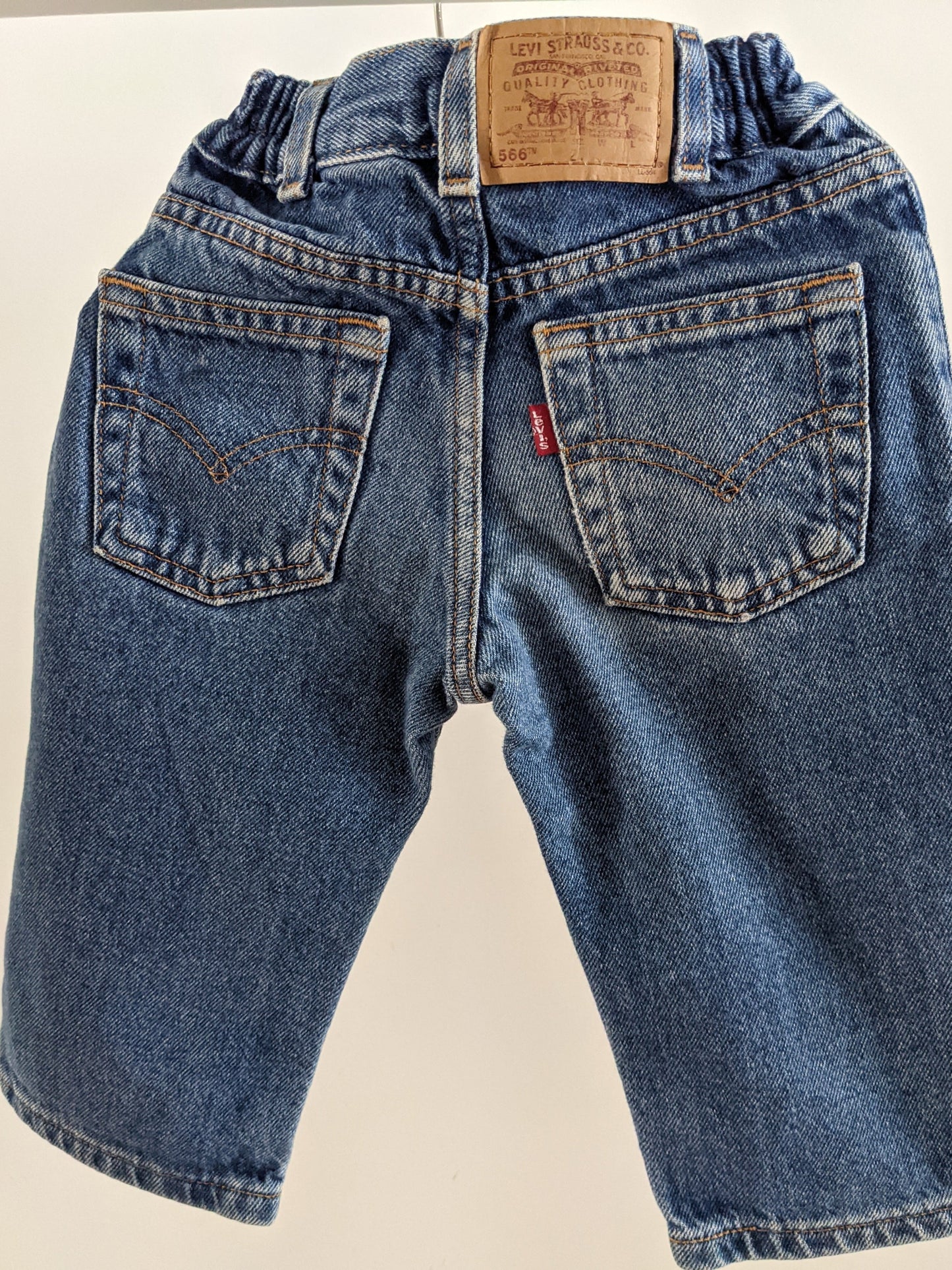 2000 Levi's 566 Denim Jeans Medium wash 92