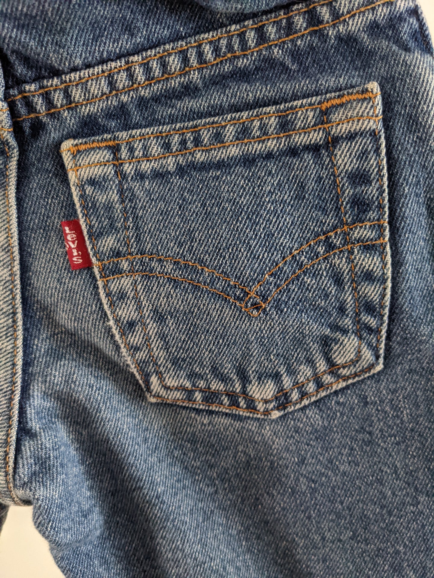 2000 Levi's 566 Denim Jeans Medium wash 92