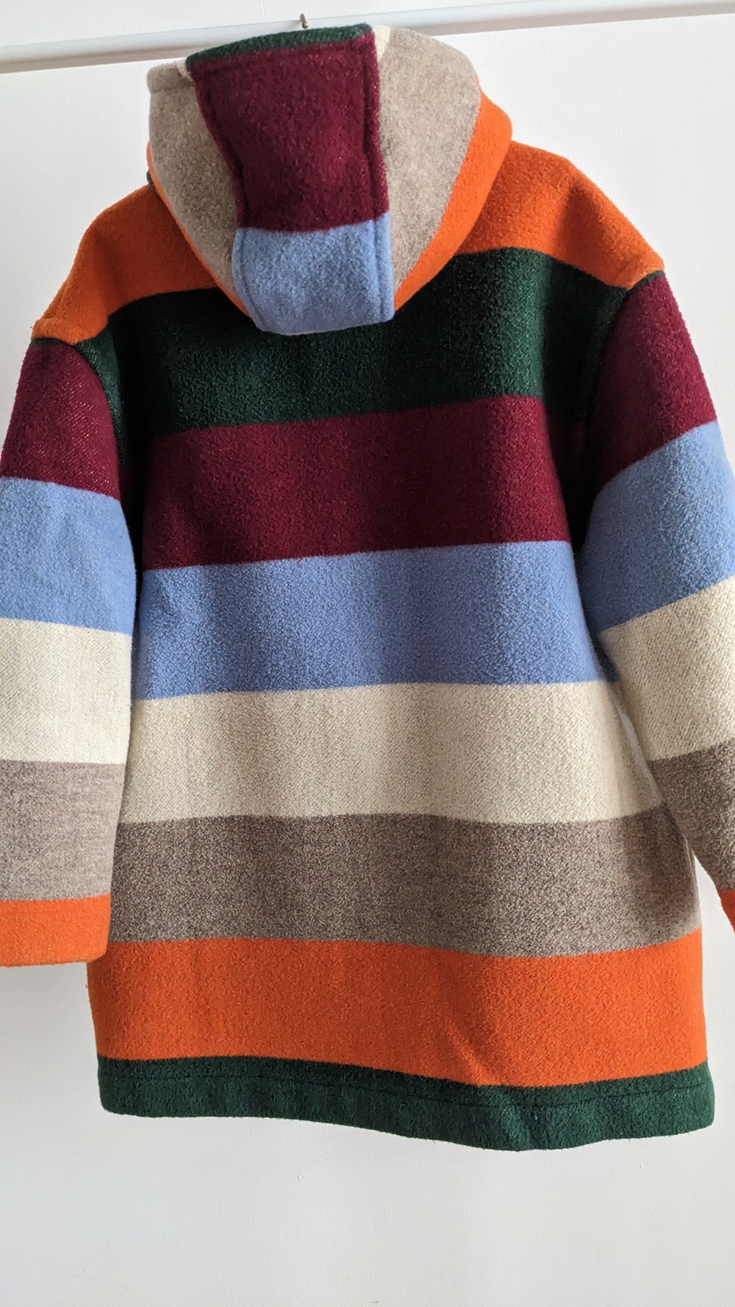 United Colors of Benetton rainbow montgomery coat