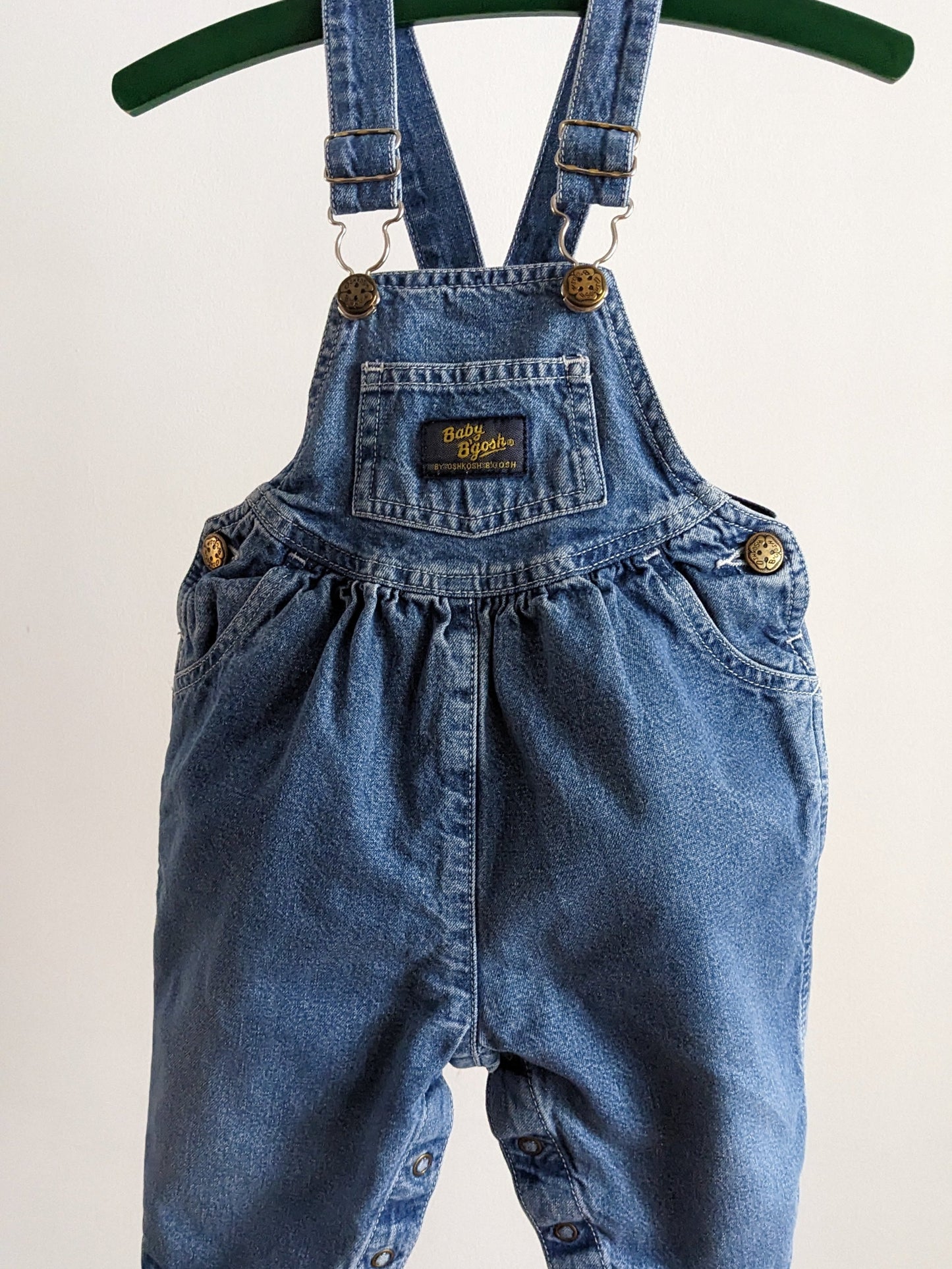 OshKosh b'Gosh Vintage denim bubble overall