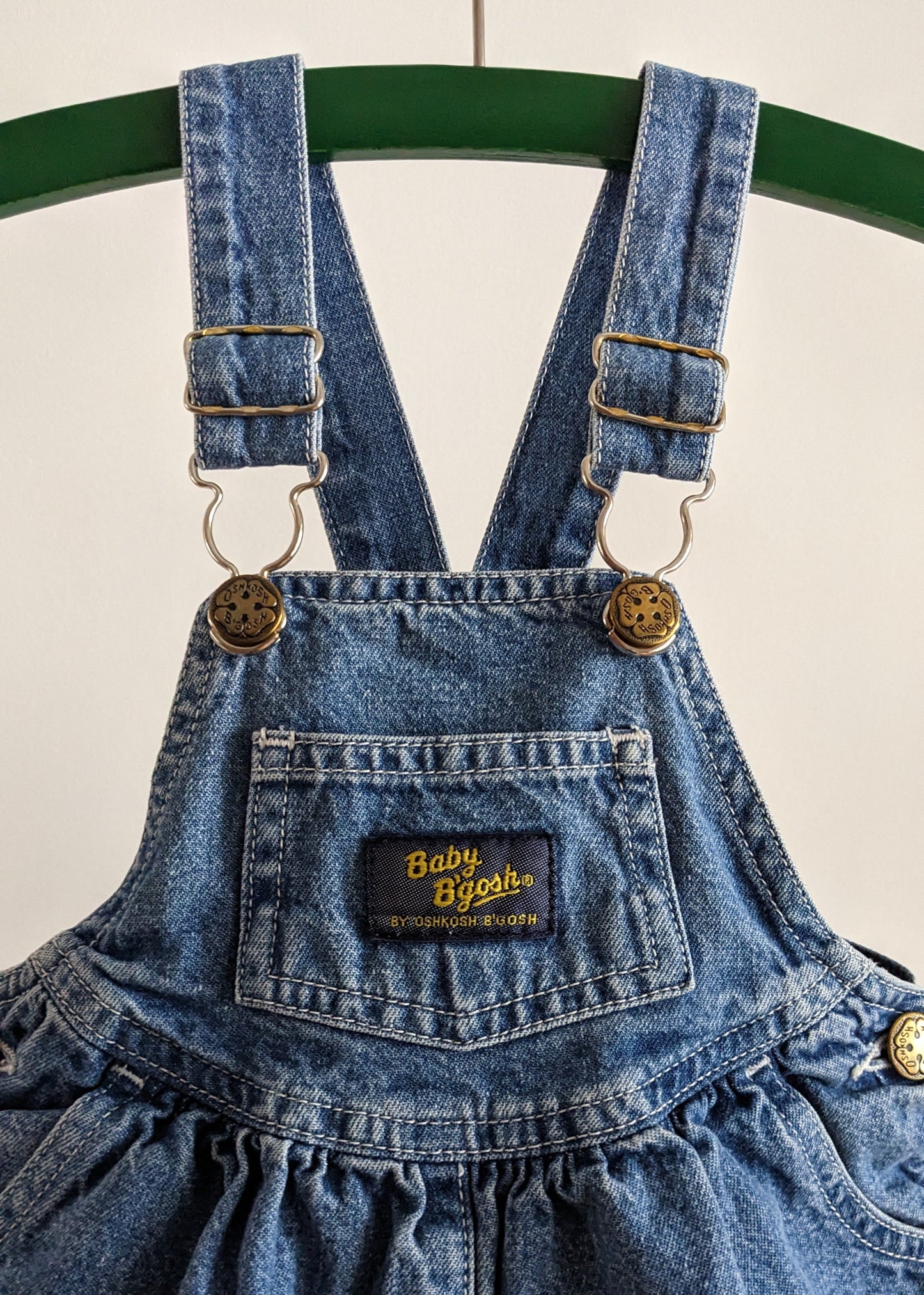 OshKosh b'Gosh Vintage denim bubble overall