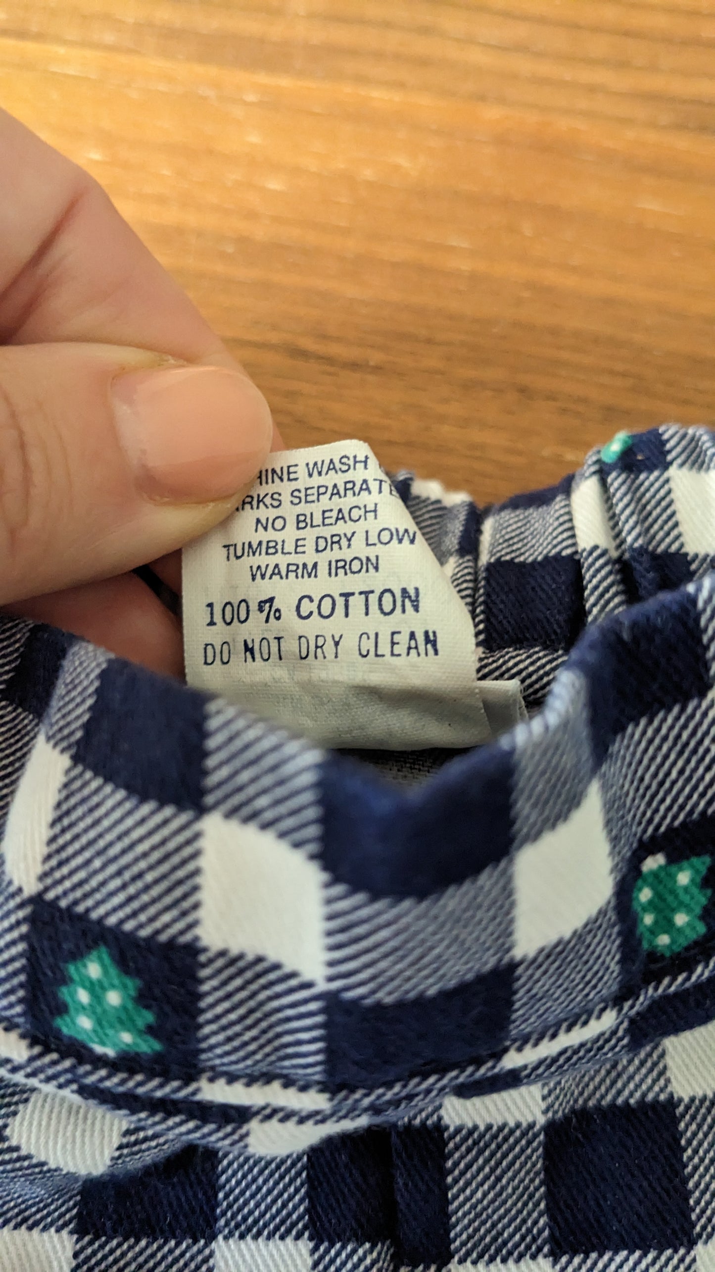 Christmas Tree Shirt and Trousers Set vintage