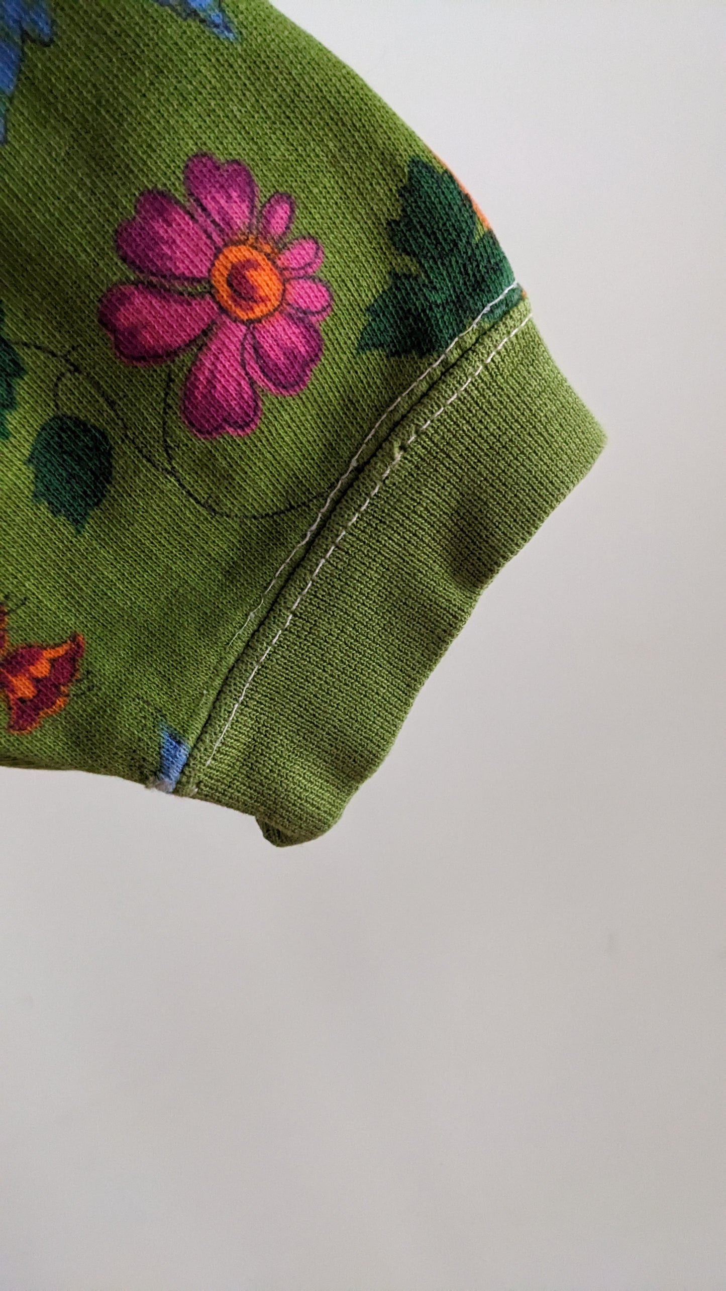 Oilily chintz print green sweathirt