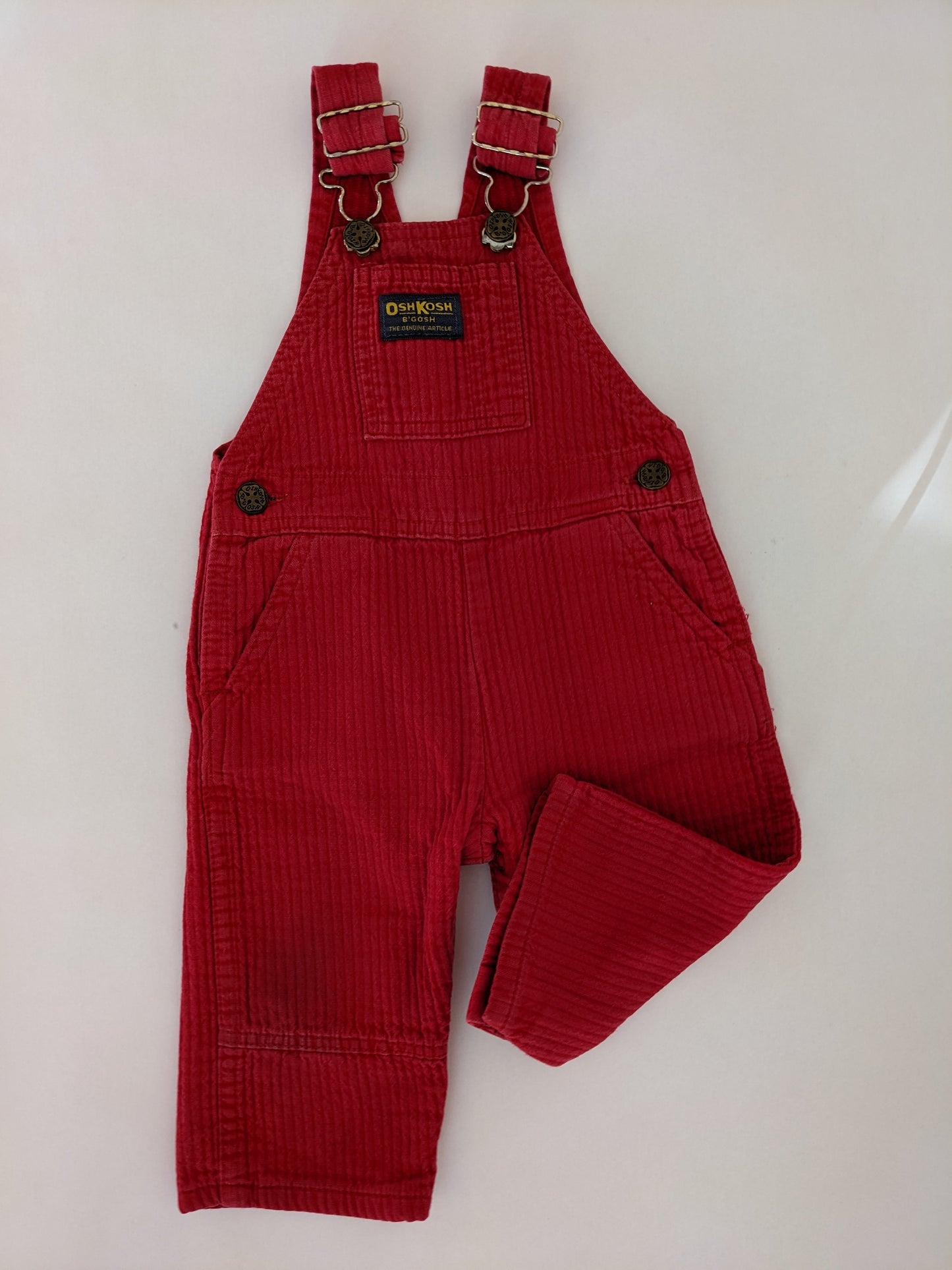 Oshkosh b'Gosh Red Vintage Overall 18 months
