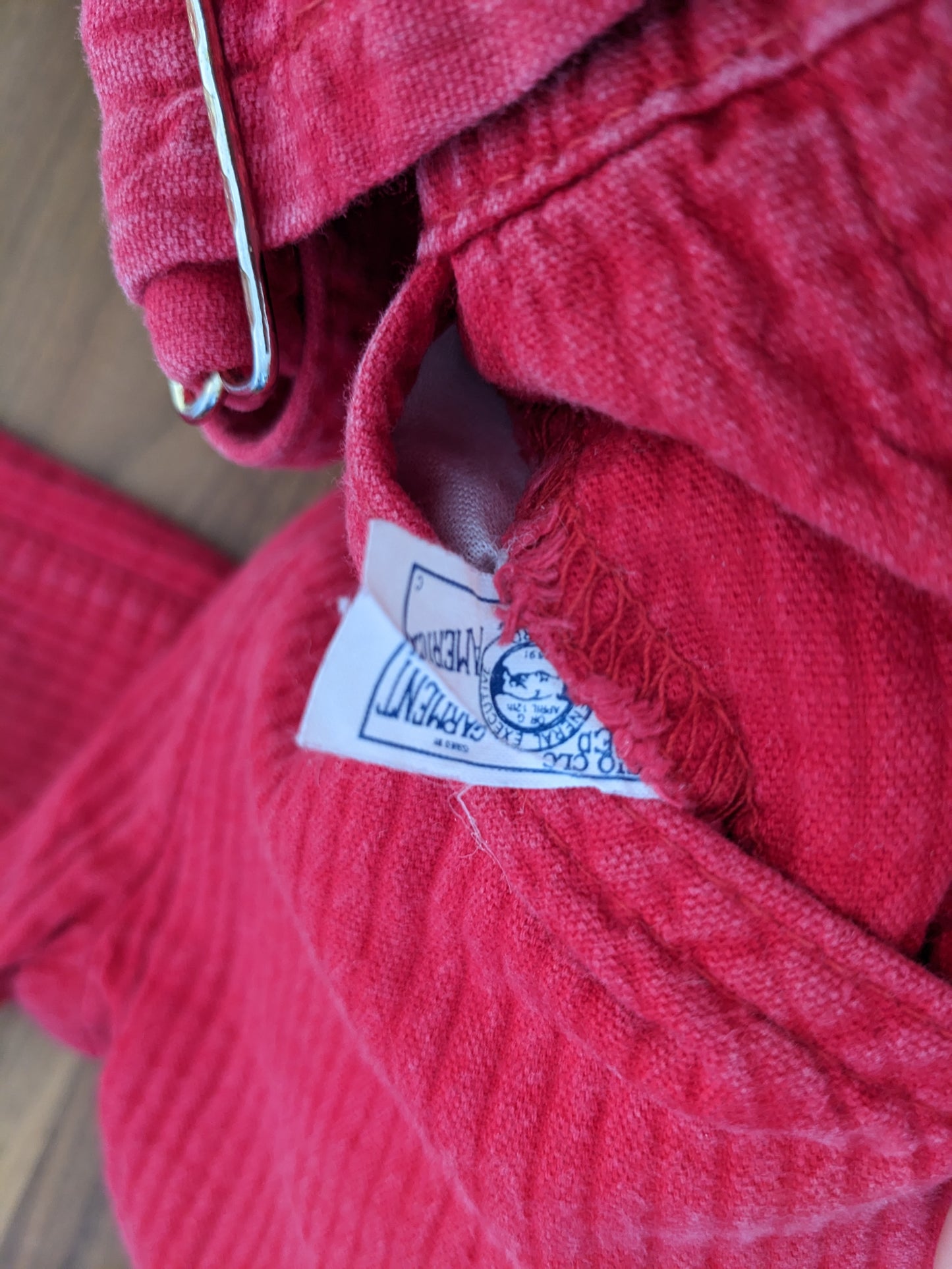 Oshkosh b'Gosh Red Vintage Overall 18 months