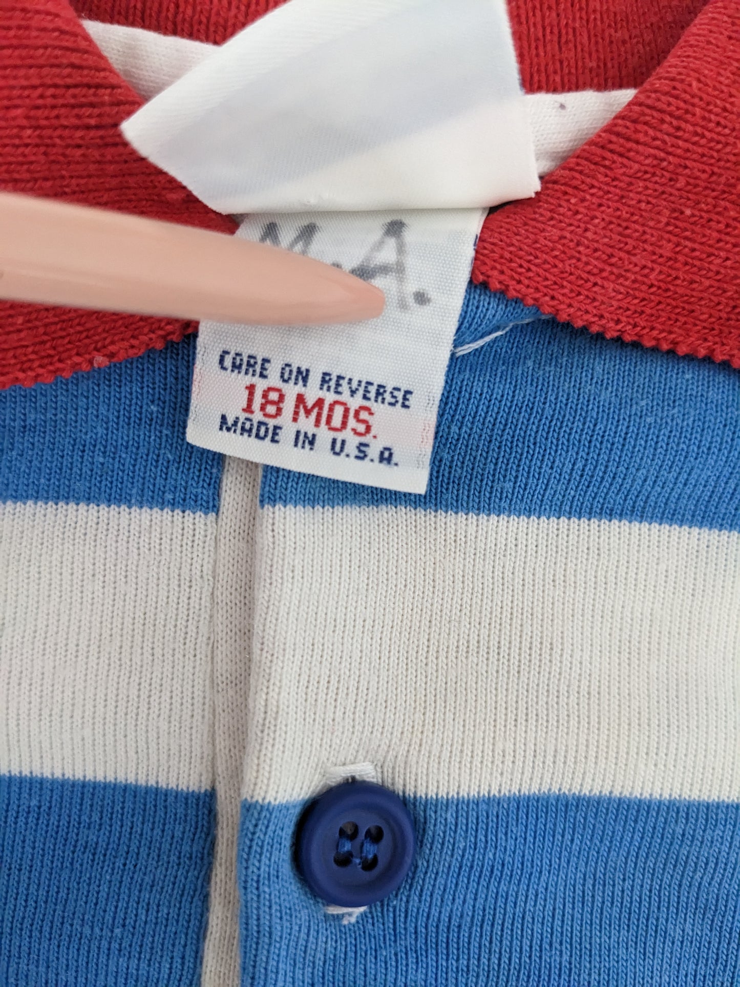 OshKosh b'Gosh vintage color block long sleeves polo