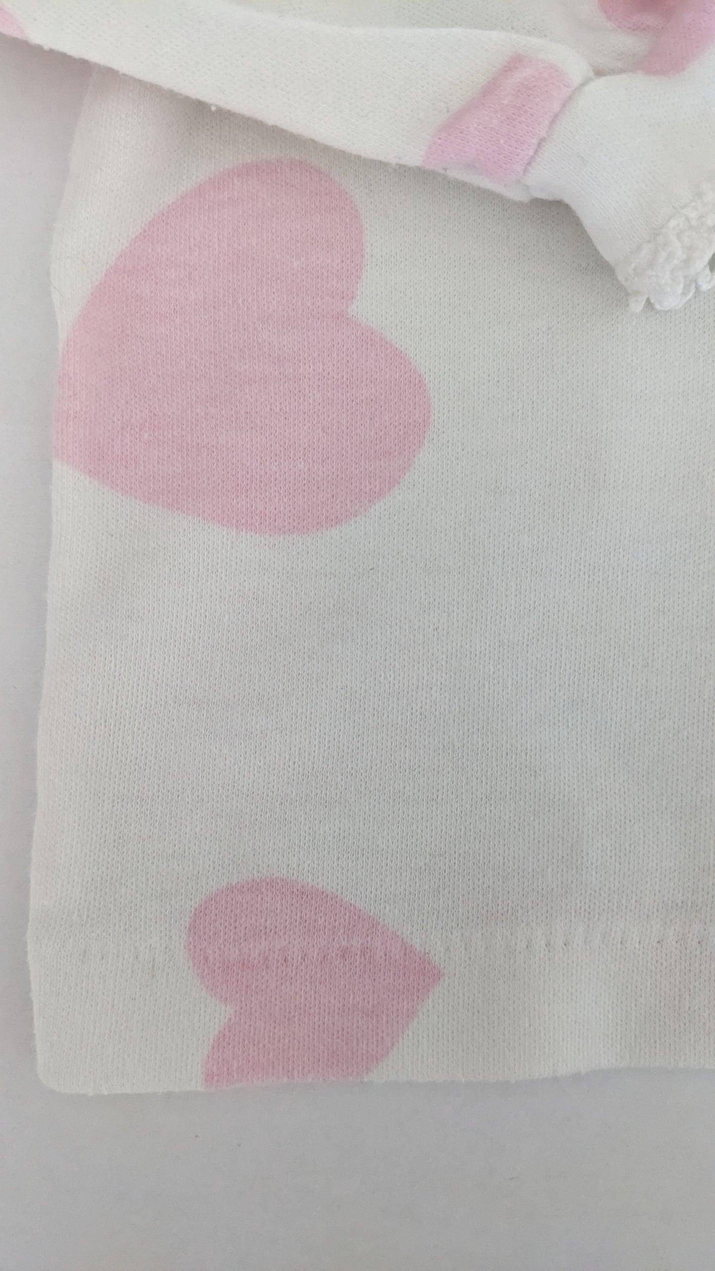 OshKosh b'Gosh vintage big hearts pink long sleeves shirt