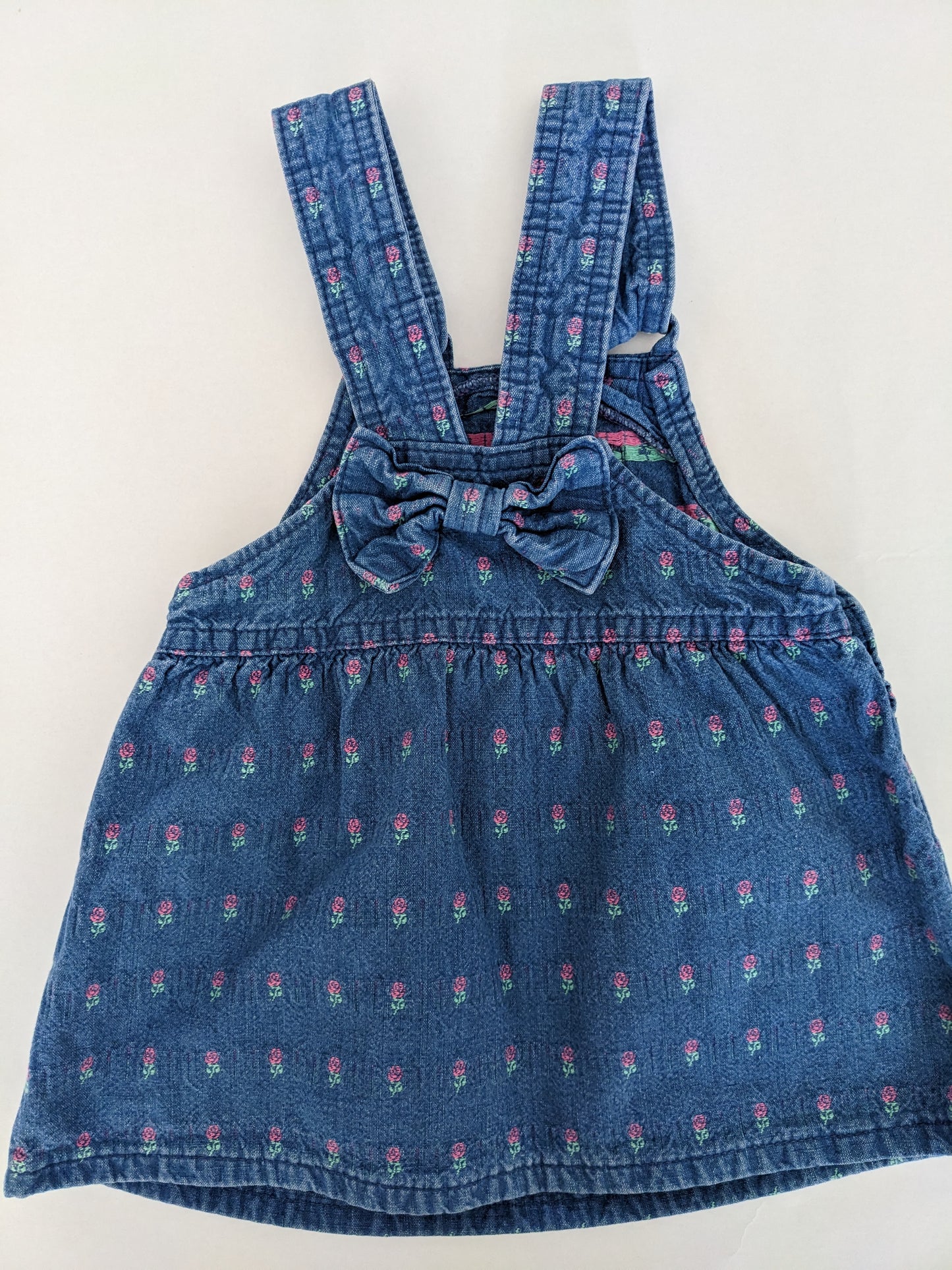 OshKosh b'Gosh vintage denim flower skirtall