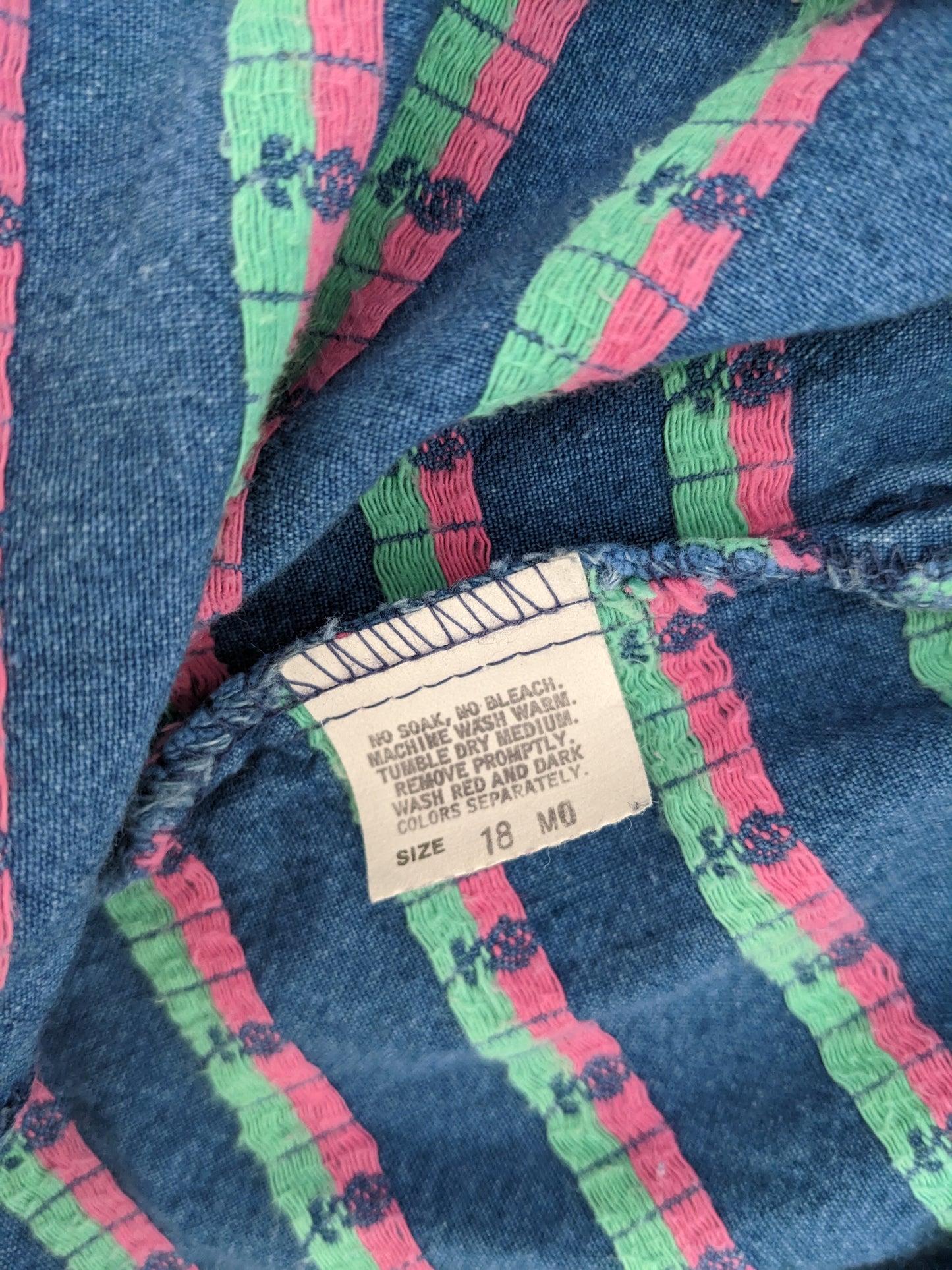 OshKosh b'Gosh vintage denim flower skirtall
