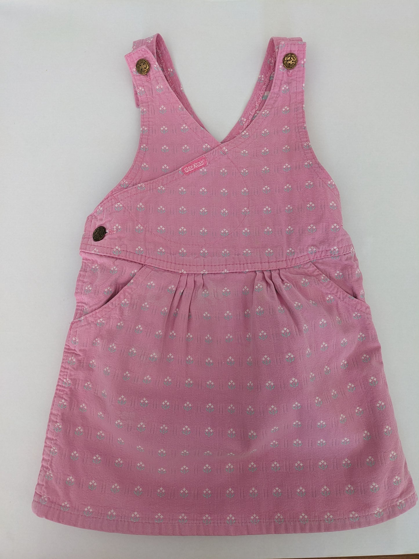 OshKosh b'Gosh vintage pink flower skirtall