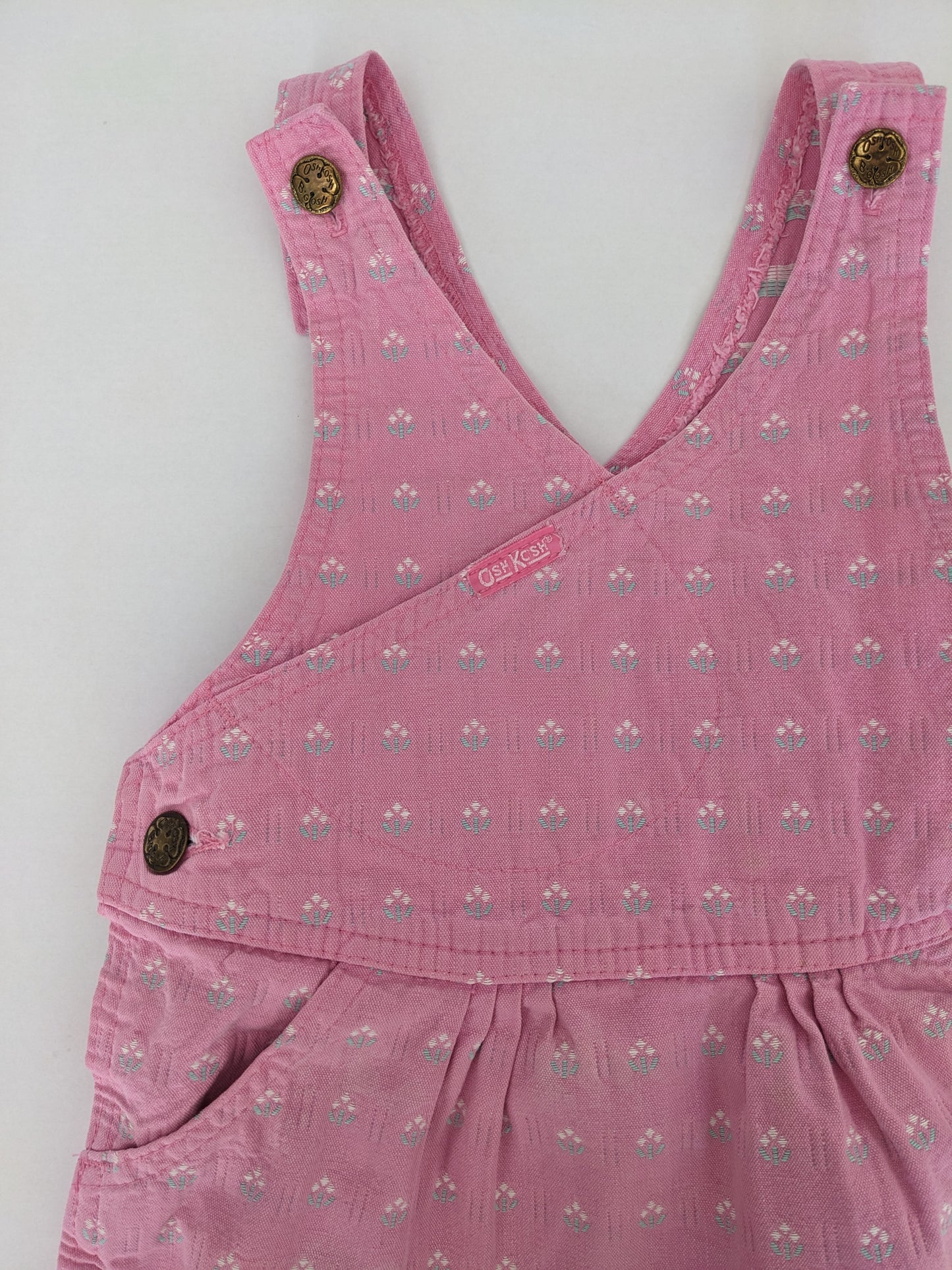 OshKosh b'Gosh vintage pink flower skirtall