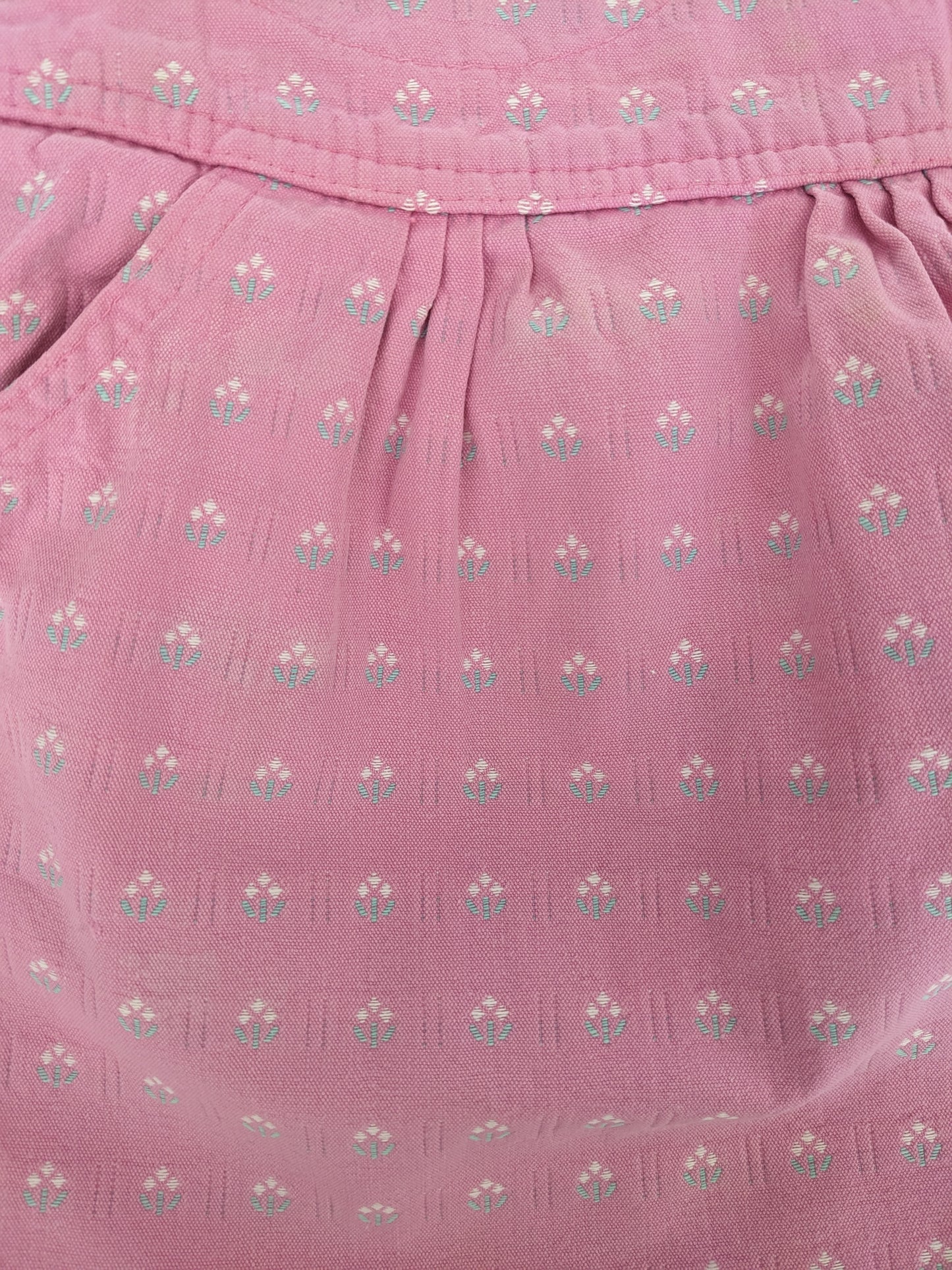 OshKosh b'Gosh vintage pink flower skirtall