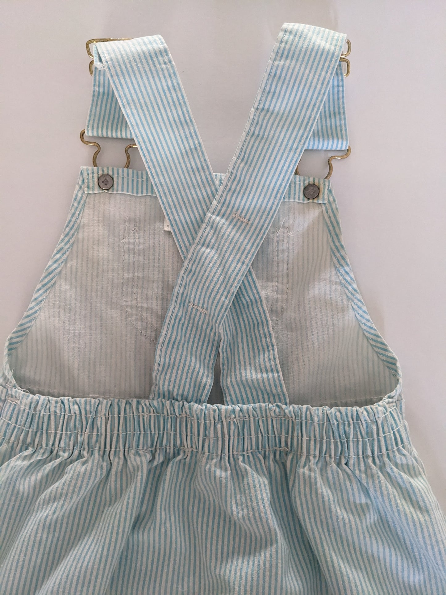 OshKosh b'Gosh vintage light blue striped skirtall