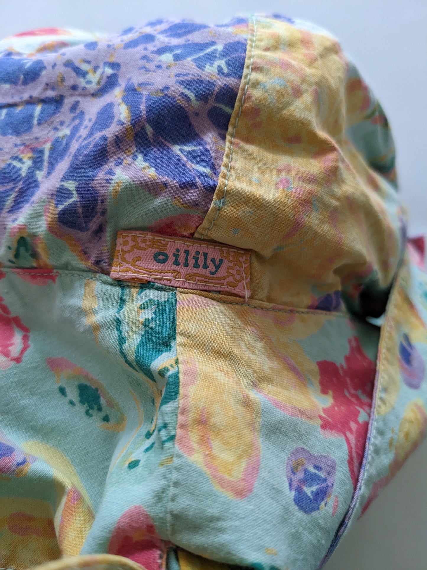 Oilily vintage flower dress with matching hat