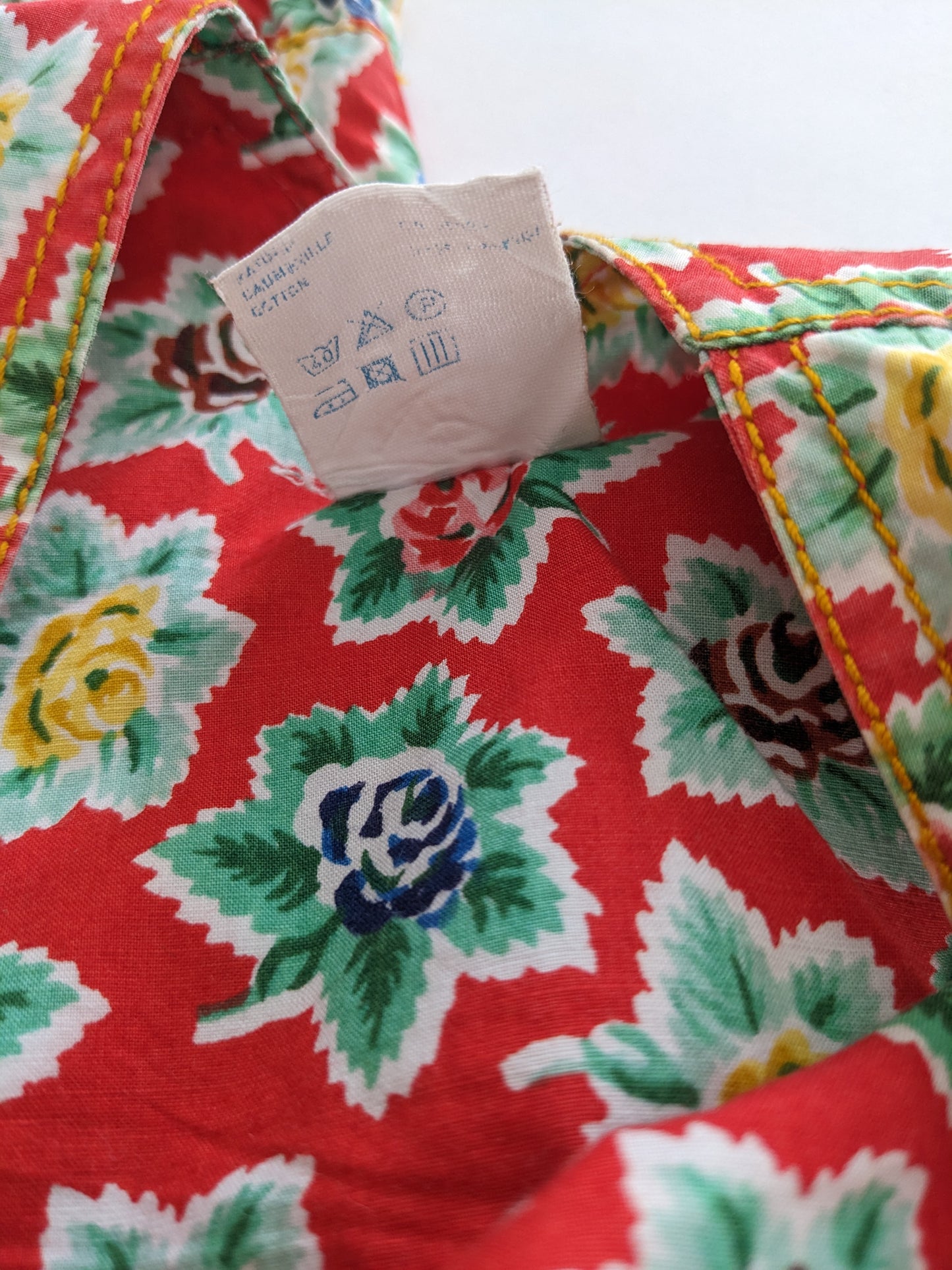 Oilily vintage rose overall with matching hat