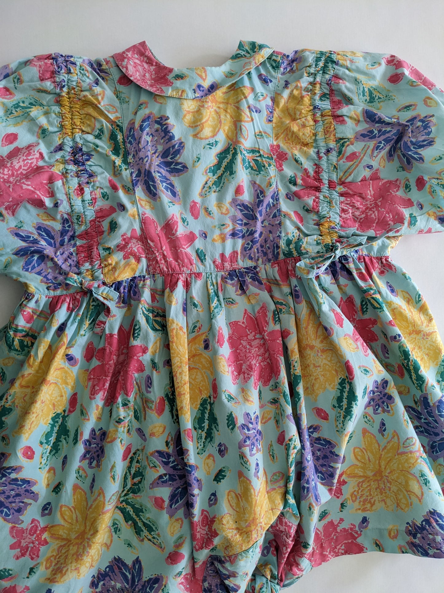 Oilily vintage flower dress with matching hat