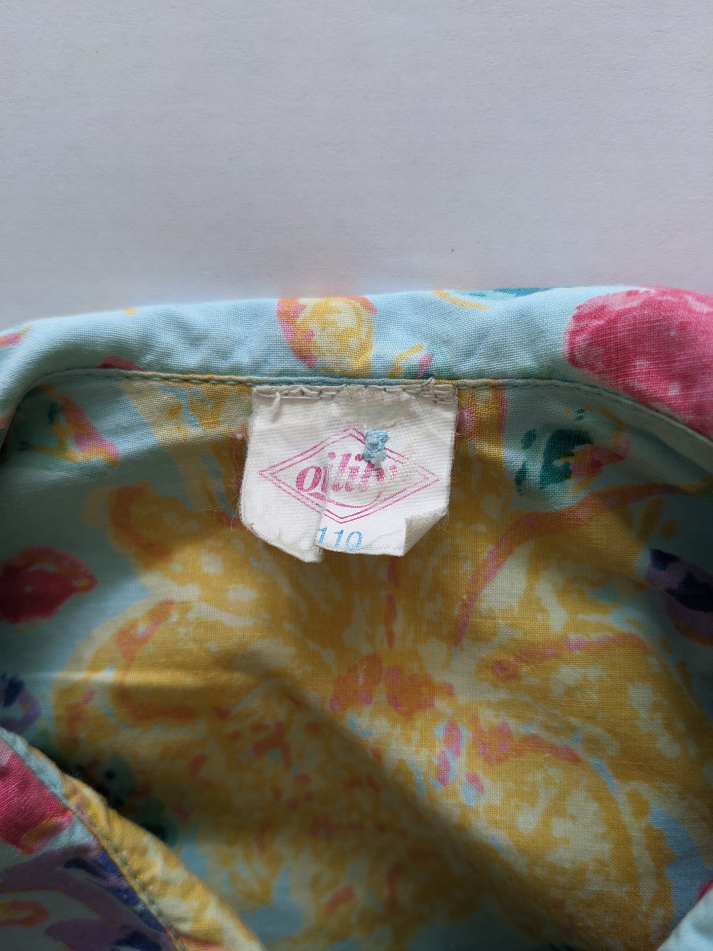 Oilily vintage flower dress with matching hat