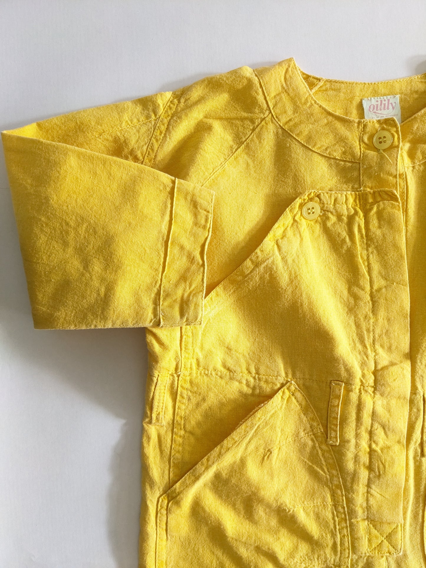 Oilily vintage yellow boiler suit