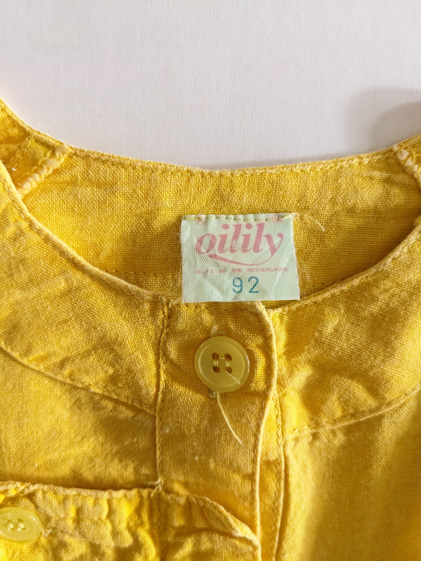 Oilily vintage yellow boiler suit