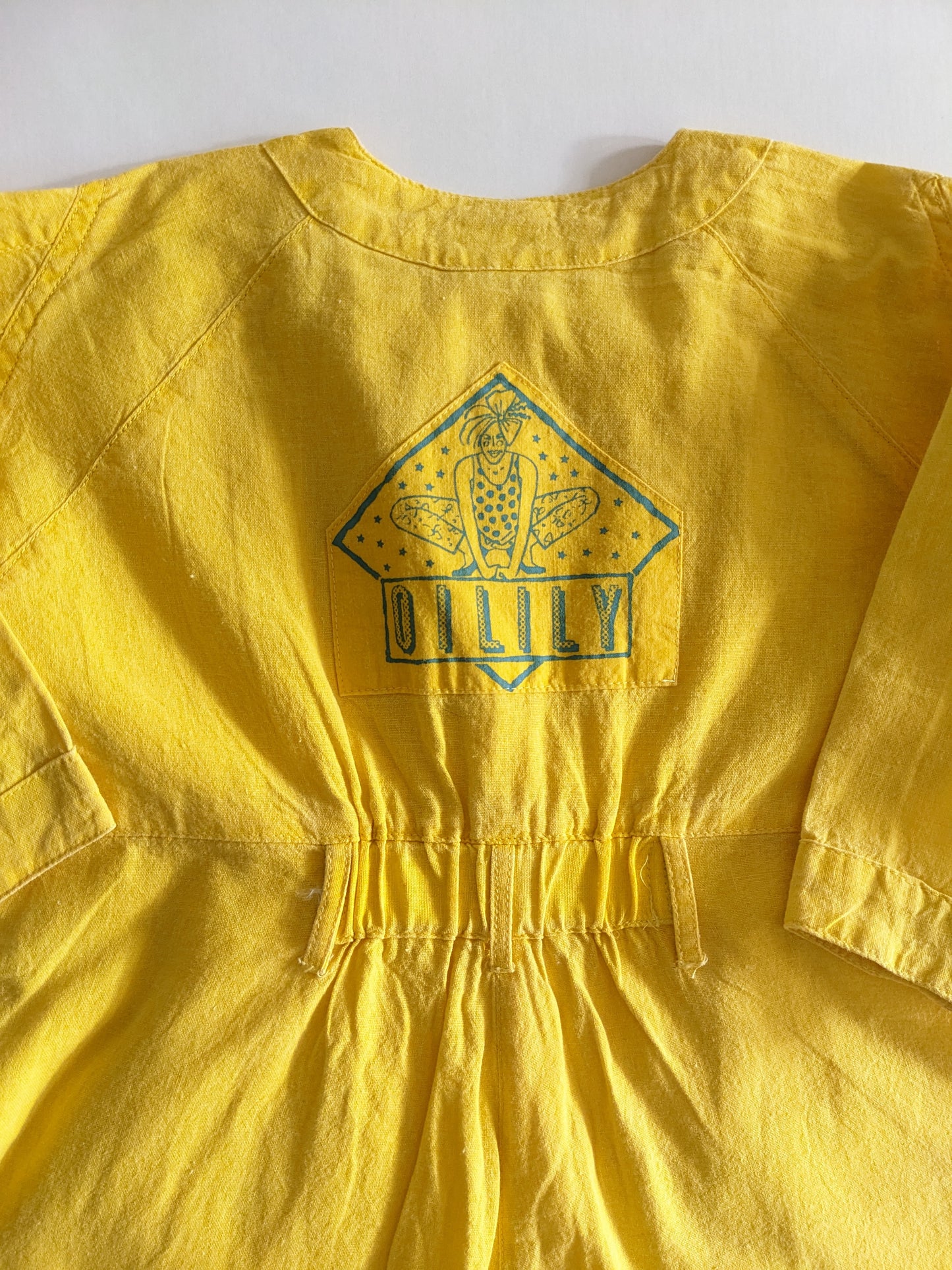 Oilily vintage yellow boiler suit
