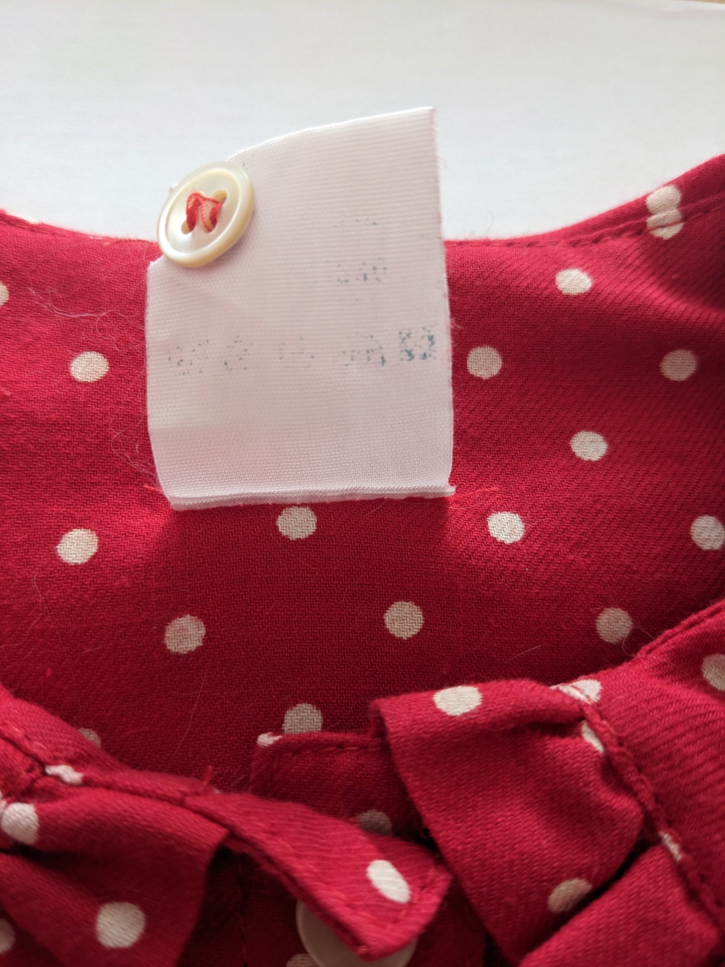 Oilily vintage polka dot dress with bows