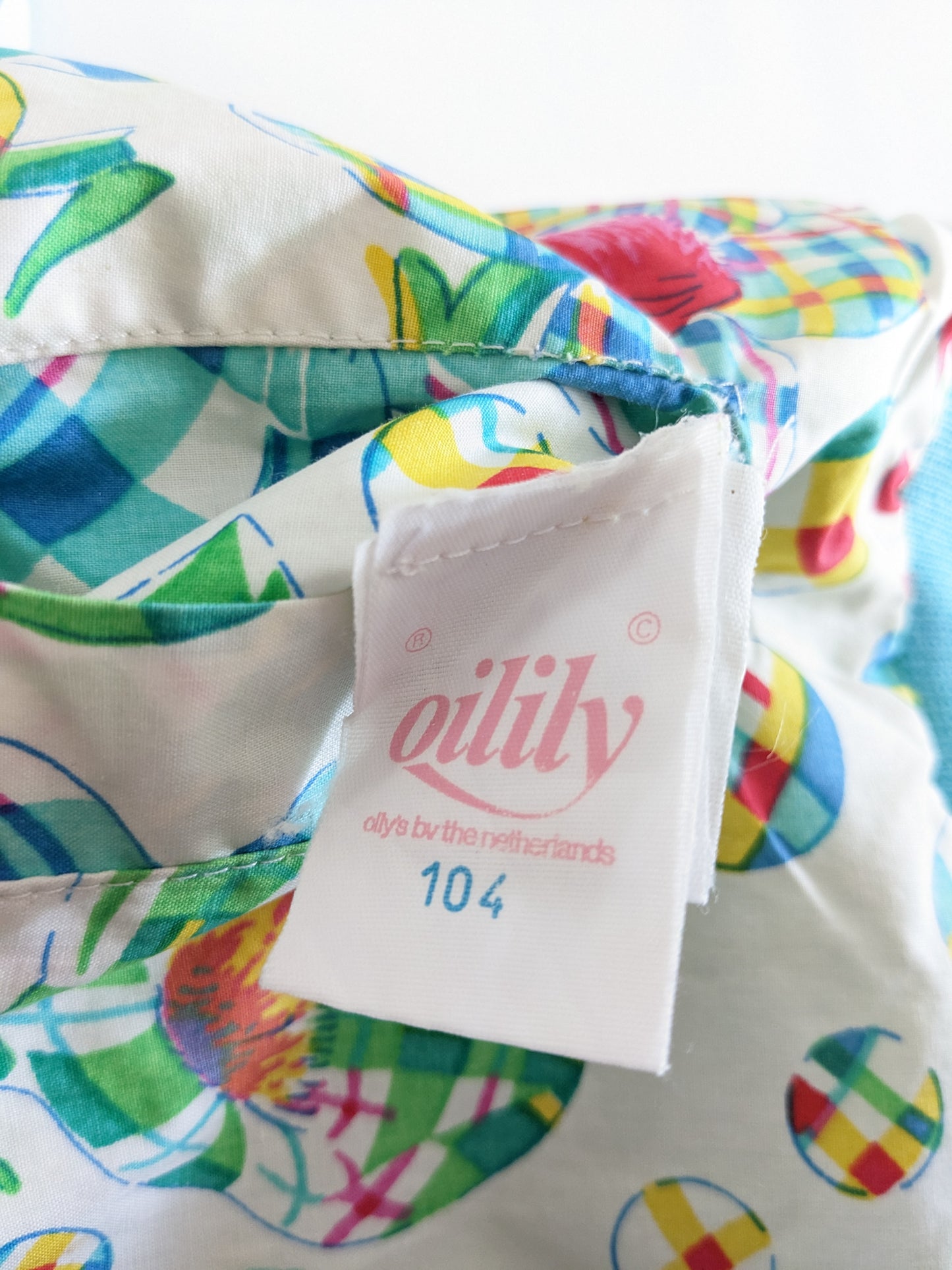 Oilily vintage reversible flower and polka dot jacket