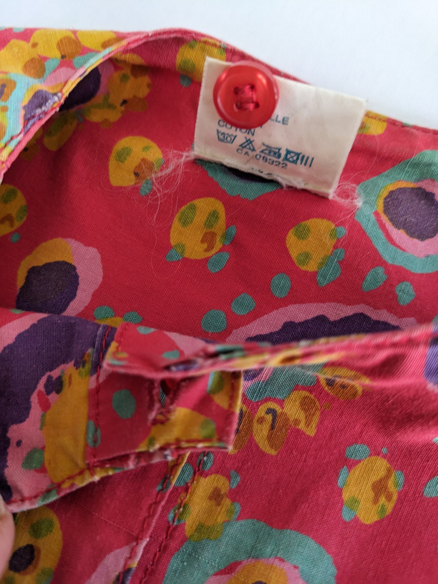 Oilily vintage abstract circle print trapeze shaped dress