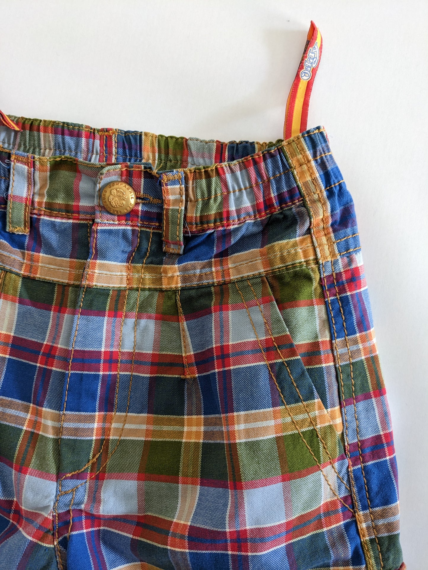 Oilily vintage rainbow check pants