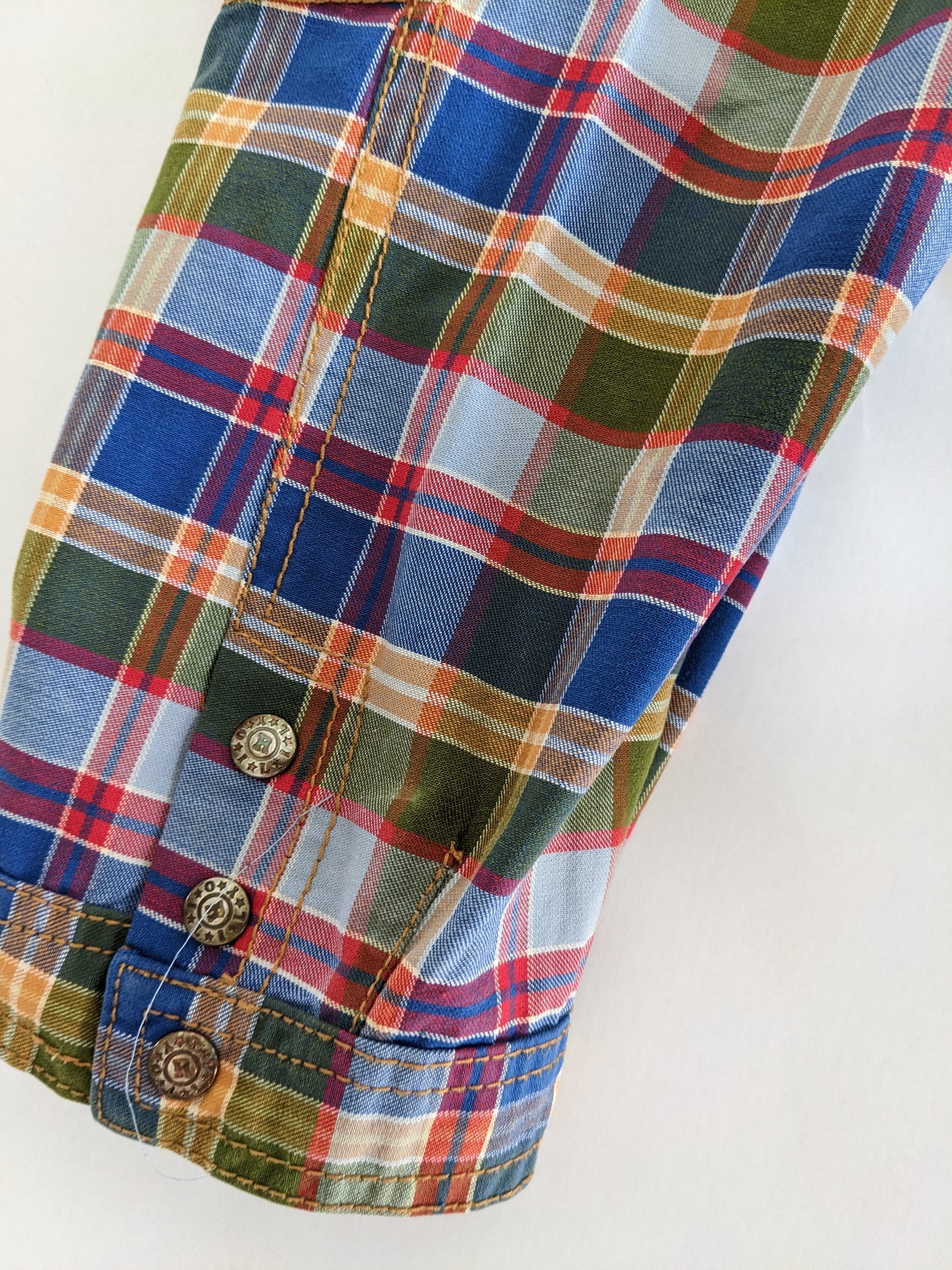 Oilily vintage rainbow check pants