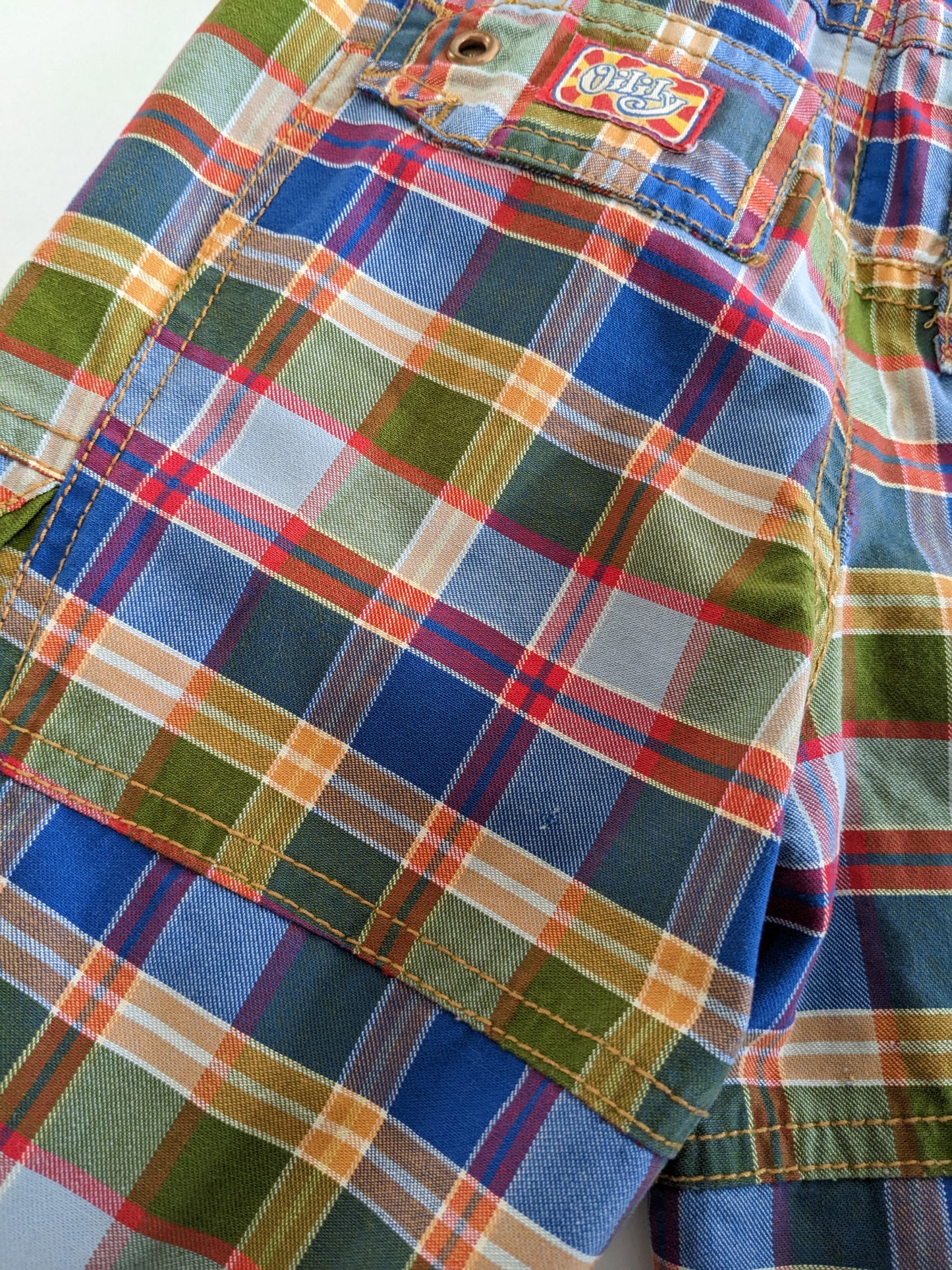 Oilily vintage rainbow check pants