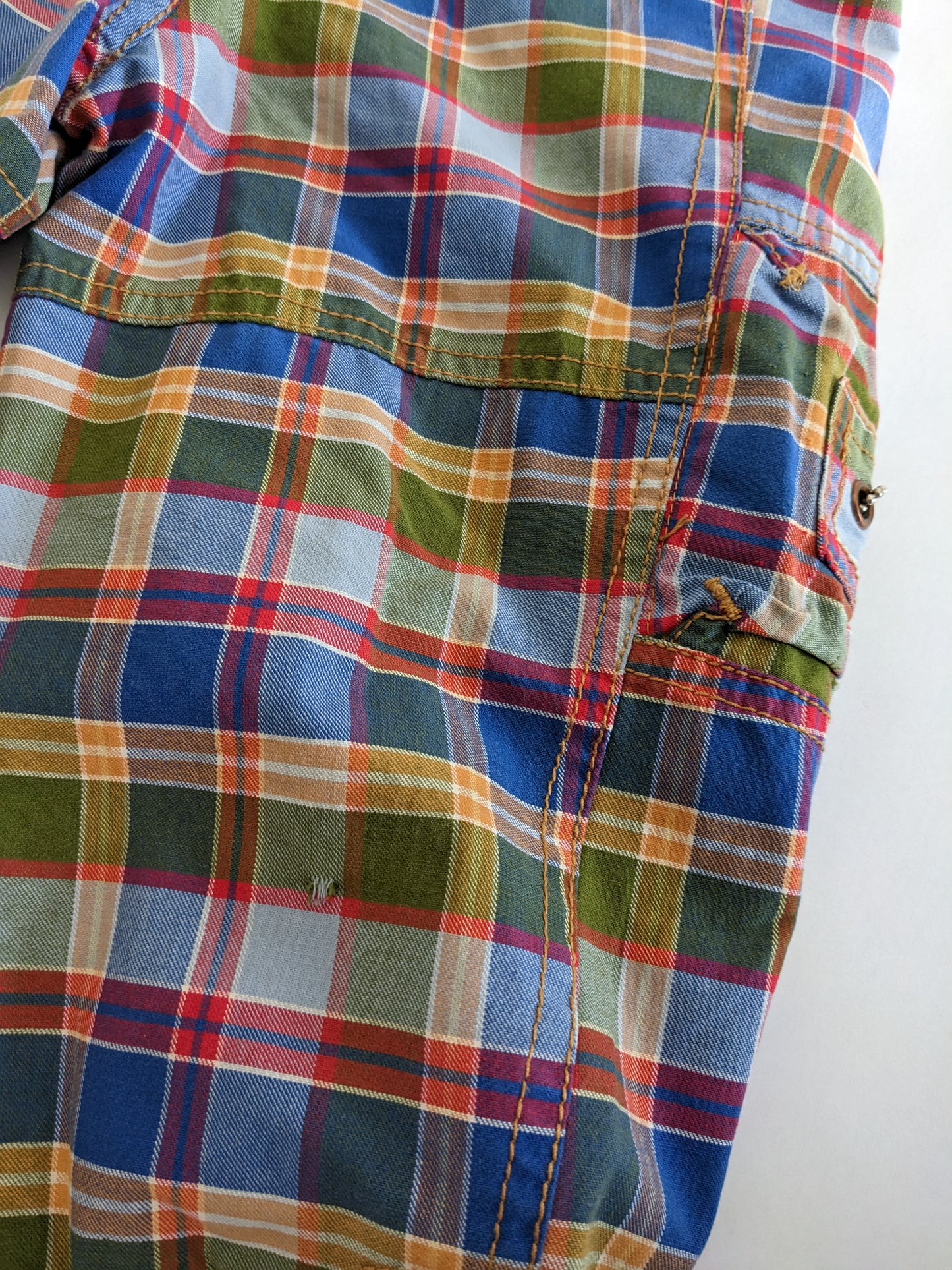 Oilily vintage rainbow check pants