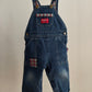 OshKosh b'Gosh Vintage denim with red check winter overall