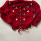 Handmade vintage cardigan with embroidery