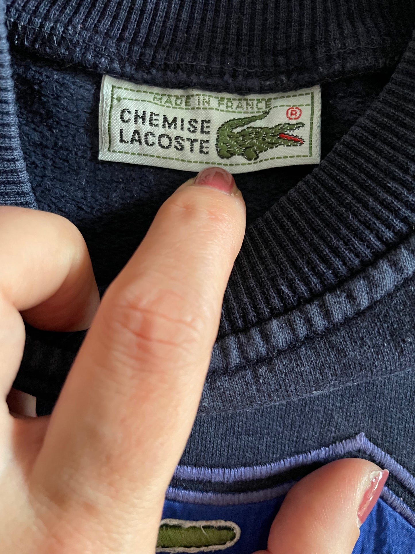 Lacoste big Crocodile Sweatshirt