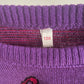 Baby Minnie "Friends" Vintage Purple Sweater