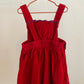 Little lamb corduroy vintage overall dress