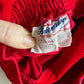 Little lamb corduroy vintage overall dress