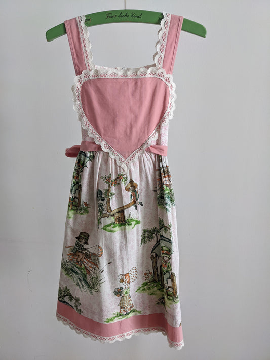 Holly Hobbie style heart shaped sundress 116