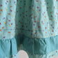 60's smocked dress with little umbrella 116