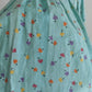 60's smocked dress with little umbrella 116